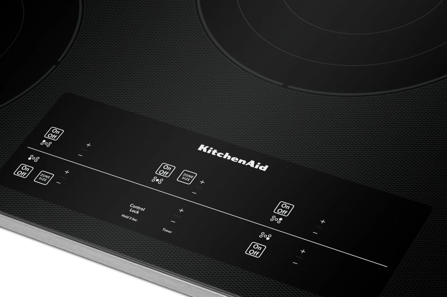 KitchenAid 36" Electric Cooktop with Touch-Activated Controls - KCES956KSS - Image 2