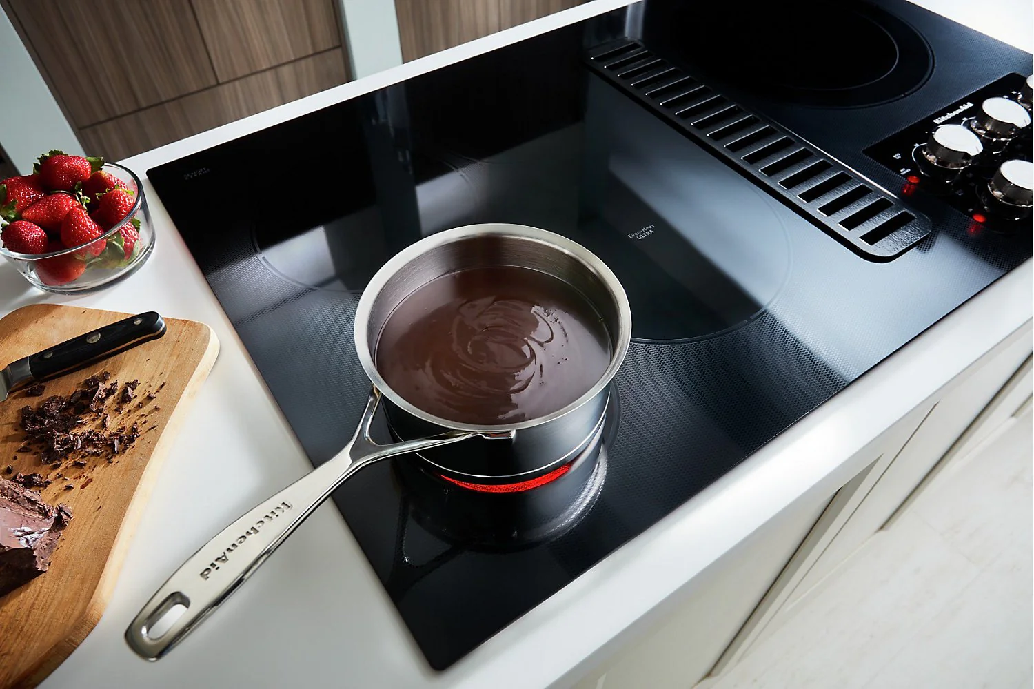 KitchenAid 36" Electric Downdraft Cooktop - KCED606GBL - Image 2
