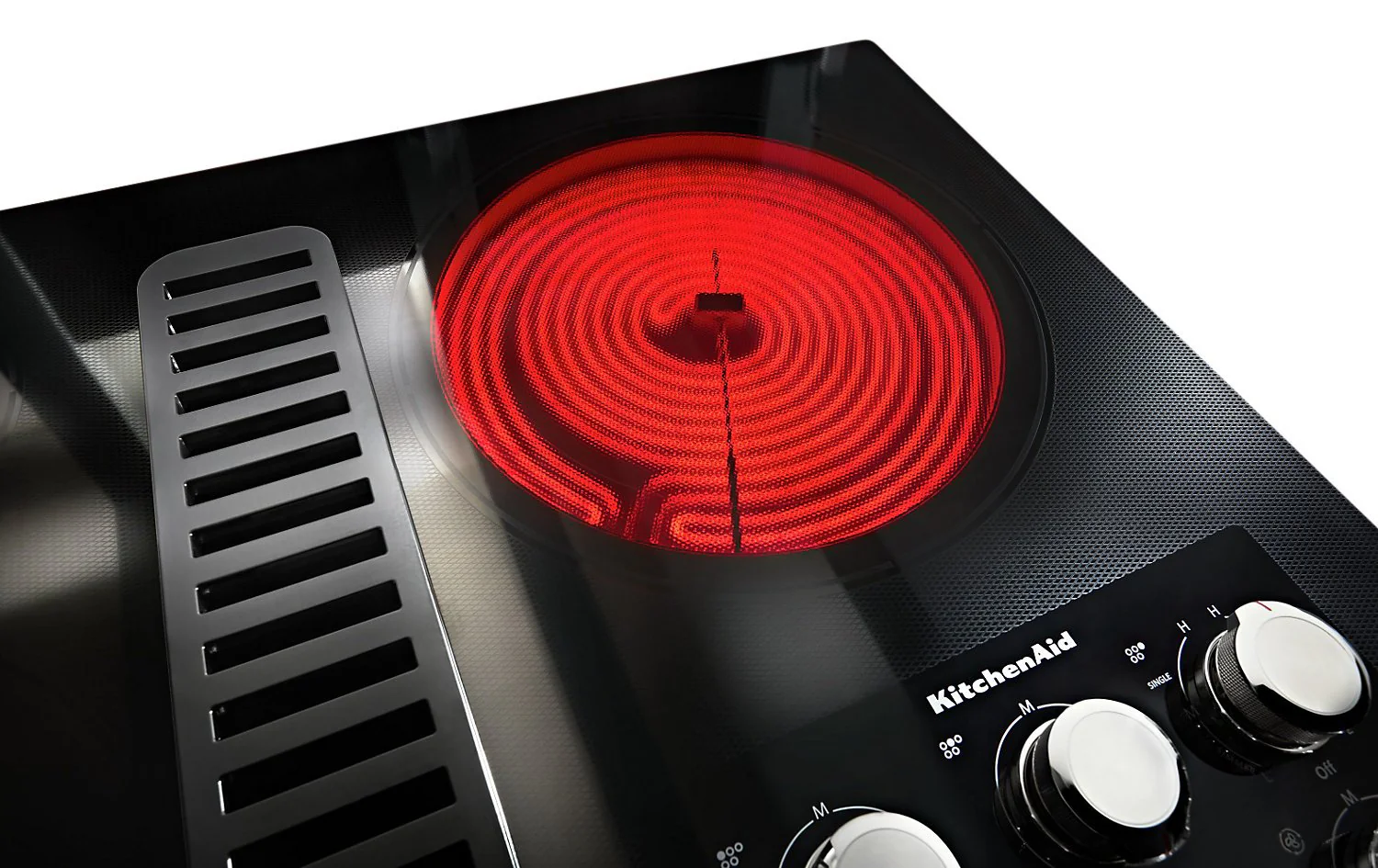 KitchenAid 36" Electric Downdraft Cooktop - KCED606GBL - Image 3