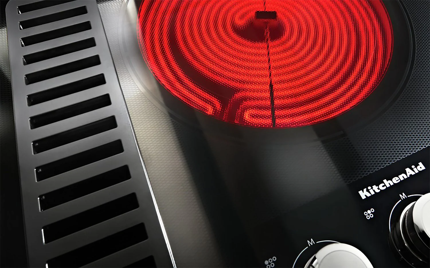 KitchenAid 36" Electric Downdraft Cooktop - KCED606GSS - Image 2