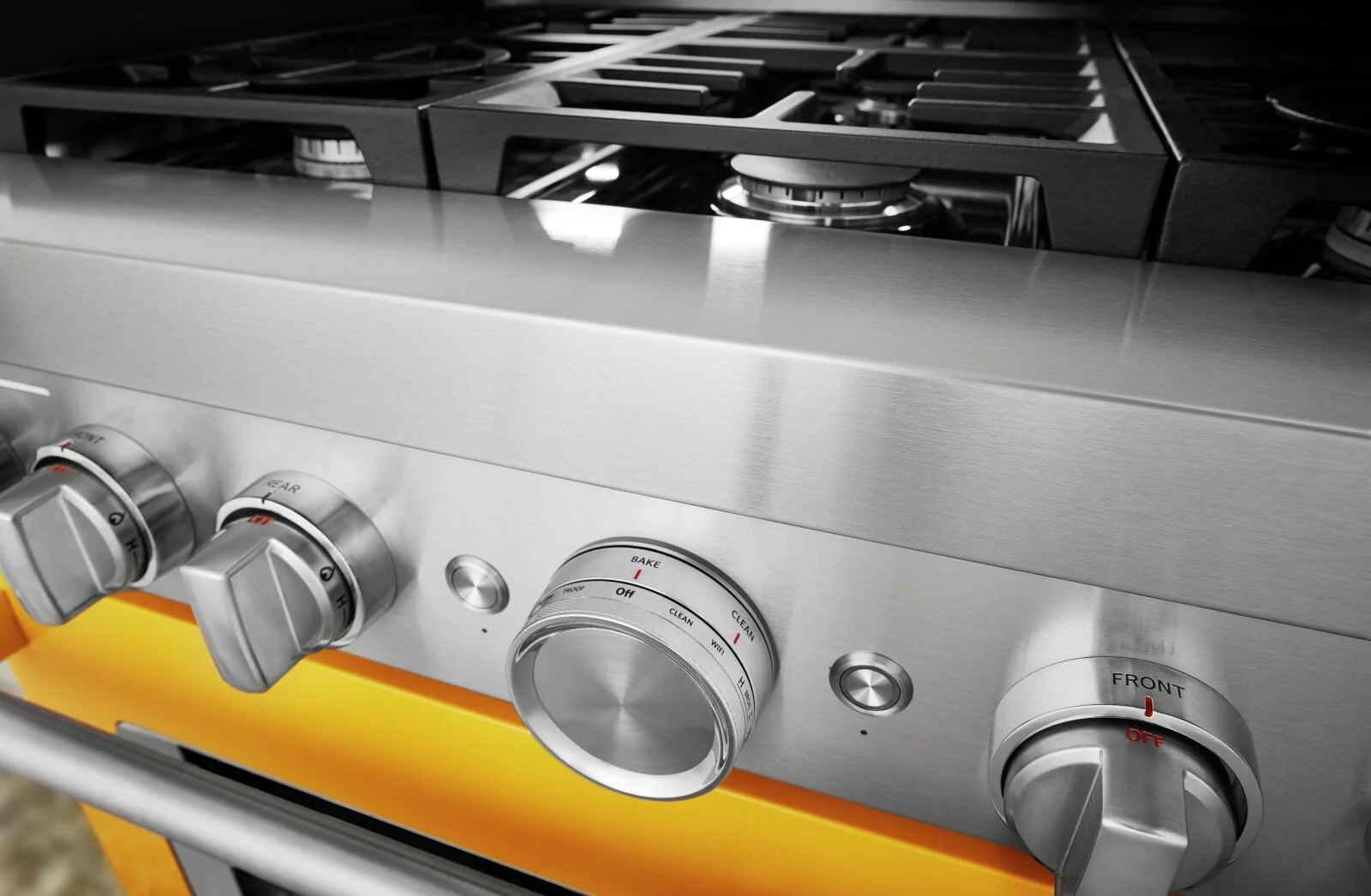 KitchenAid 36'' Smart Commercial-Style Dual Fuel Range - KFDC506JYP - Image 4