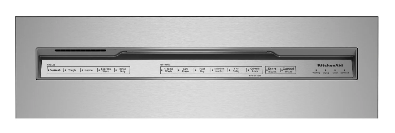 KitchenAid 39 dB Front-Control Dishwasher with Third Level Rack - KDFE204KPS - Image 7