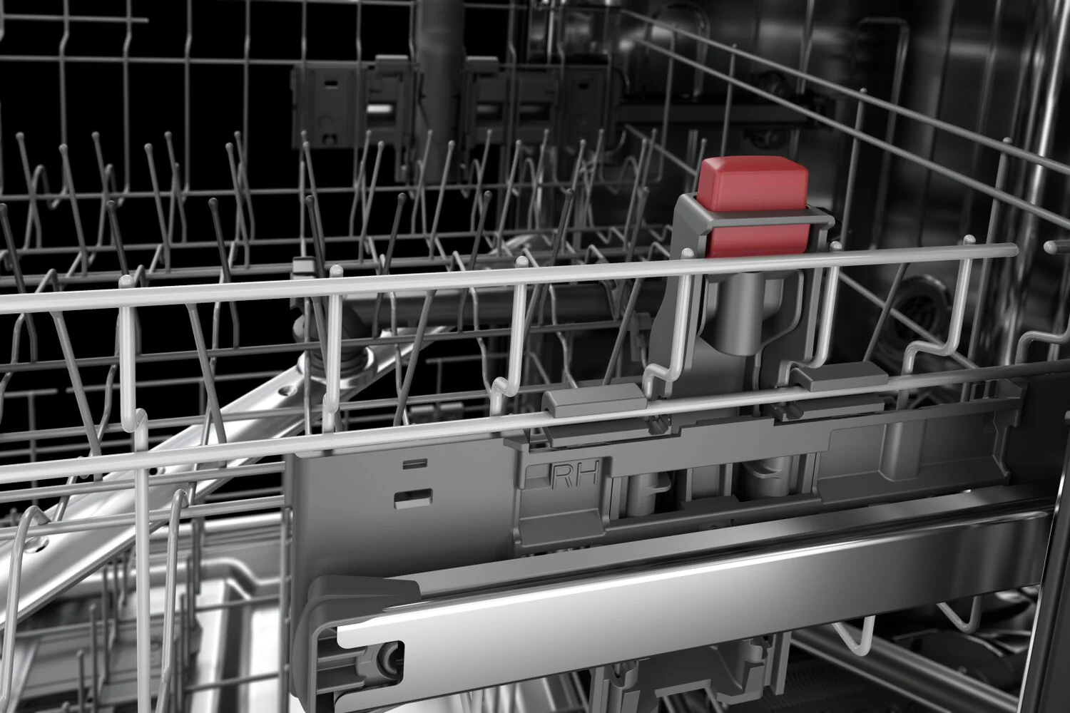 KitchenAid 39 dB Front-Control Dishwasher with Third Level Rack - KDFE204KPS - Image 9