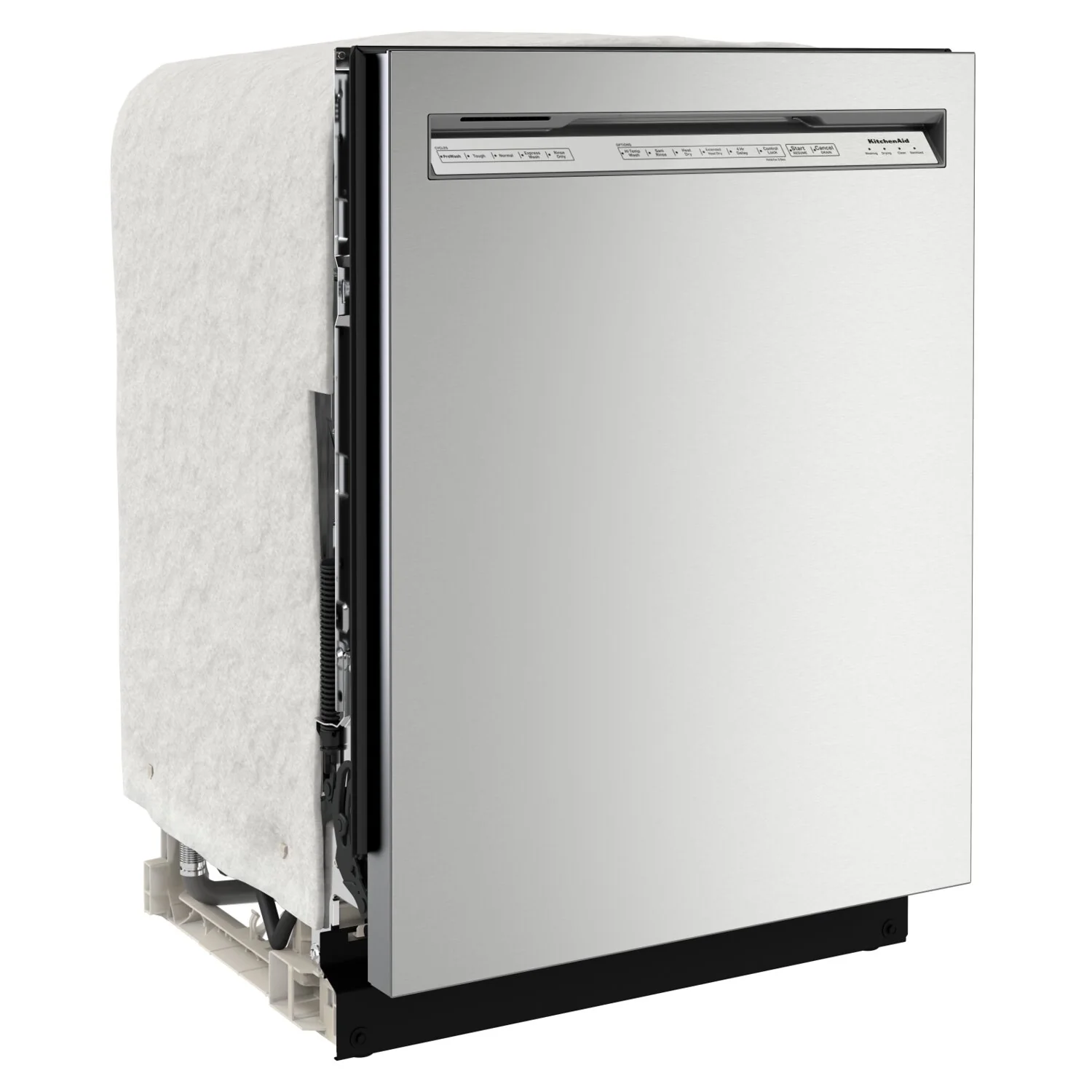 KitchenAid 47 dB Front-Control Dishwasher with ProWash™ Cycle - KDFE104KPS - Image 2