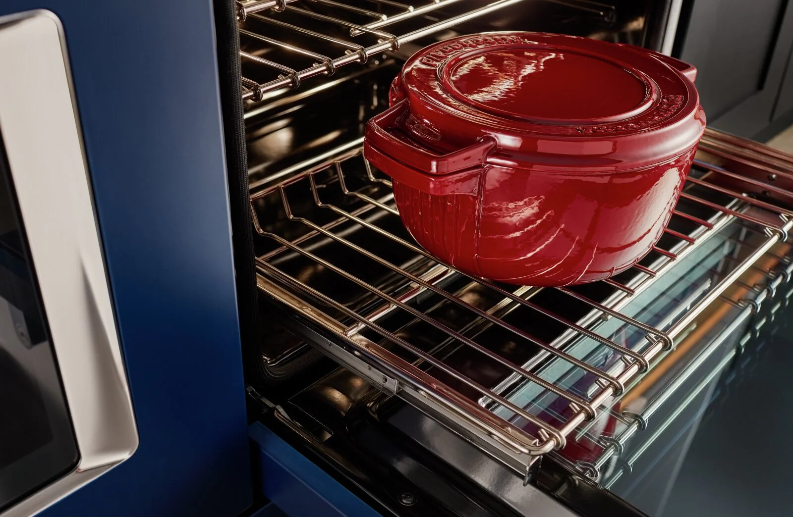 KitchenAid 48'' Smart Commercial-Style Dual Fuel Range with Griddle - KFDC558JIB - Image 7