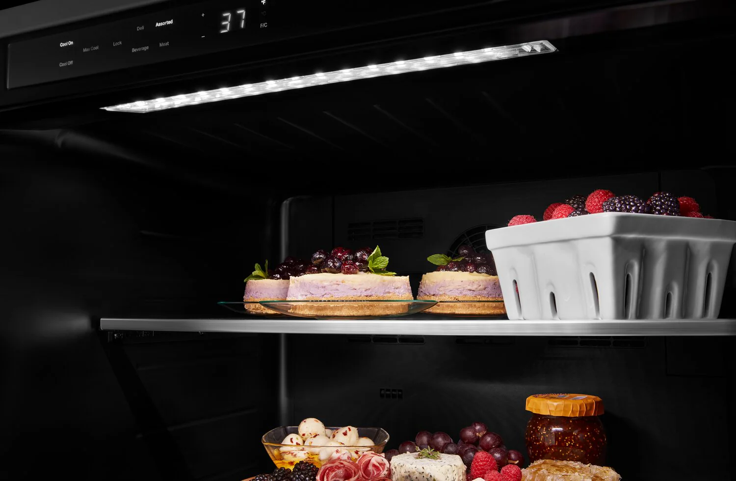 KitchenAid 5.2 Cu. Ft. Left-Opening Under-Counter Refrigerator - KURL314KSS - Image 5