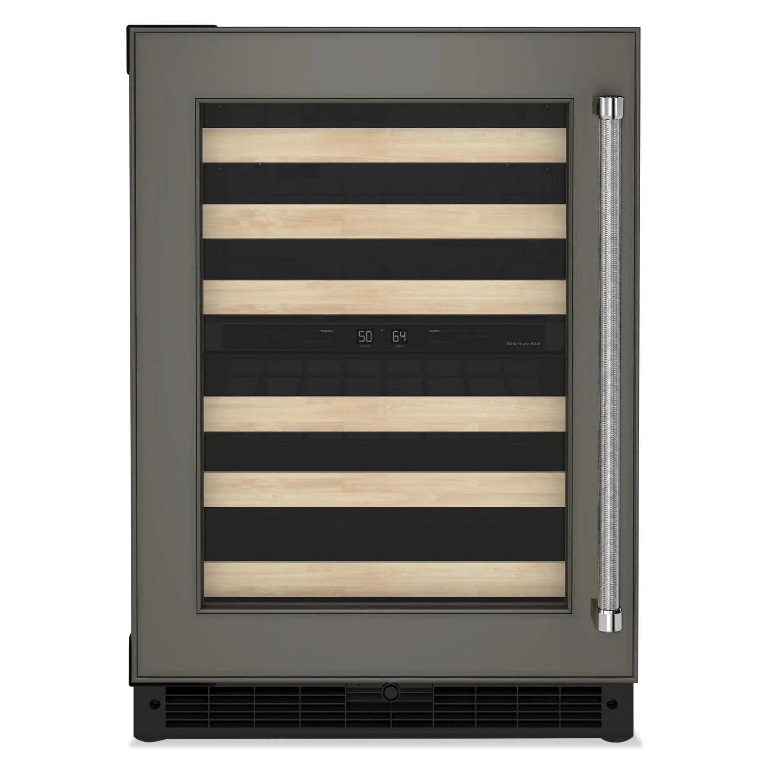 KitchenAid 5 Cu. Ft. 46-Bottle Panel-Ready Wine Cellar - KUWL214KPA