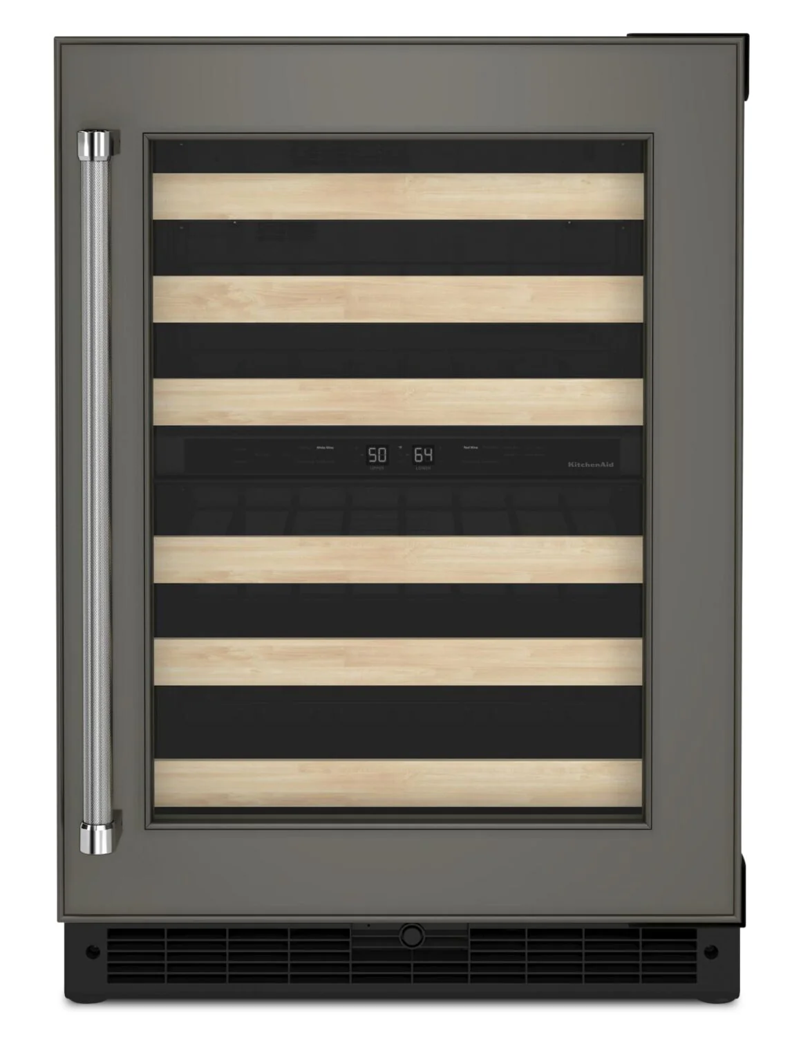 KitchenAid 5 Cu. Ft. Panel-Ready 46-Bottle Wine Cellar - KUWR214KPA