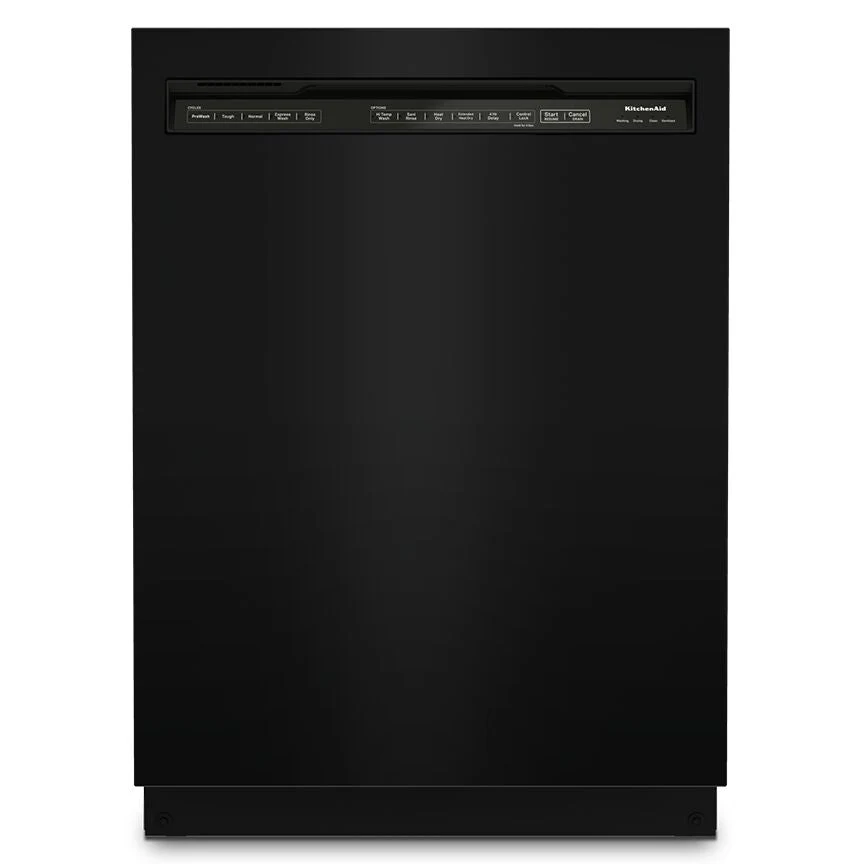 KitchenAid Black Dishwasher with ProWash™ (47 dBA) - KDFE104KBL