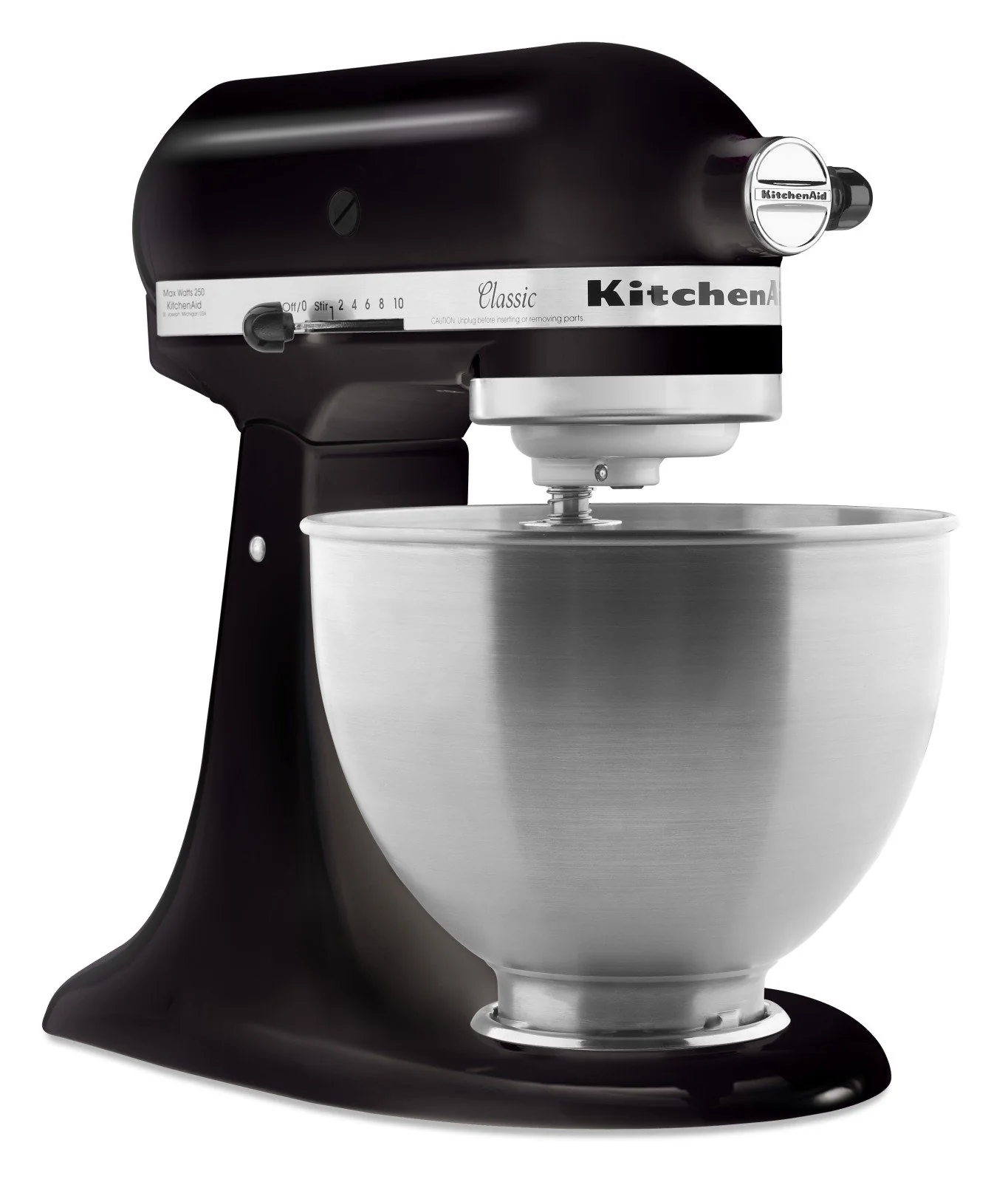 KitchenAid Classic Series 4.5-Quart Tilt-Head Stand Mixer - K45SSOB - Image 2