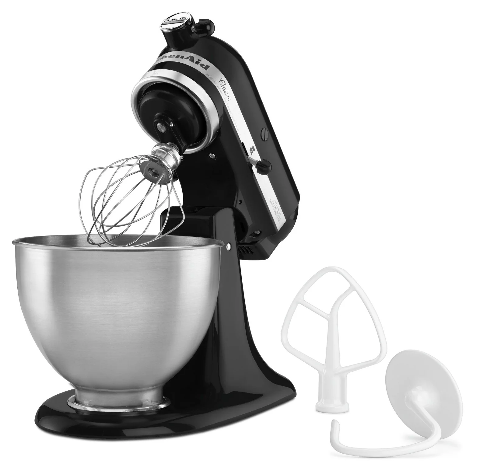 KitchenAid Classic Series 4.5-Quart Tilt-Head Stand Mixer - K45SSOB - Image 3