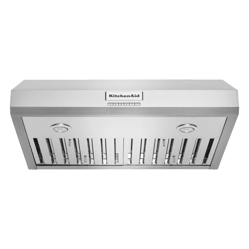 KitchenAid Stainless Steel 30" 585 CFM Commercial-Style Under-Cabinet Range Hood - KVUC600KSS - Image 2