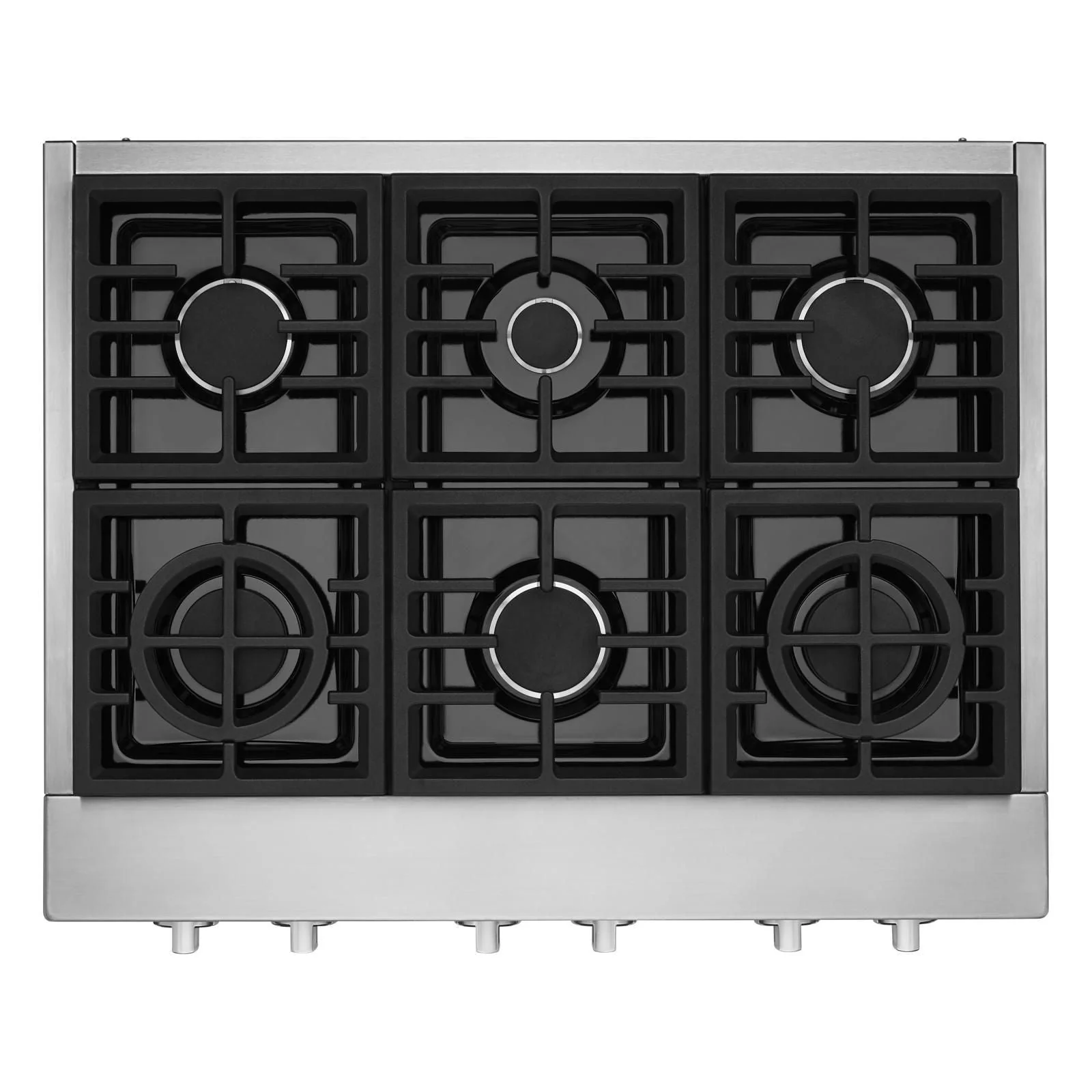 KitchenAid Stainless Steel 36" Commercial Gas Cooktop - KCGC506JSS - Image 2