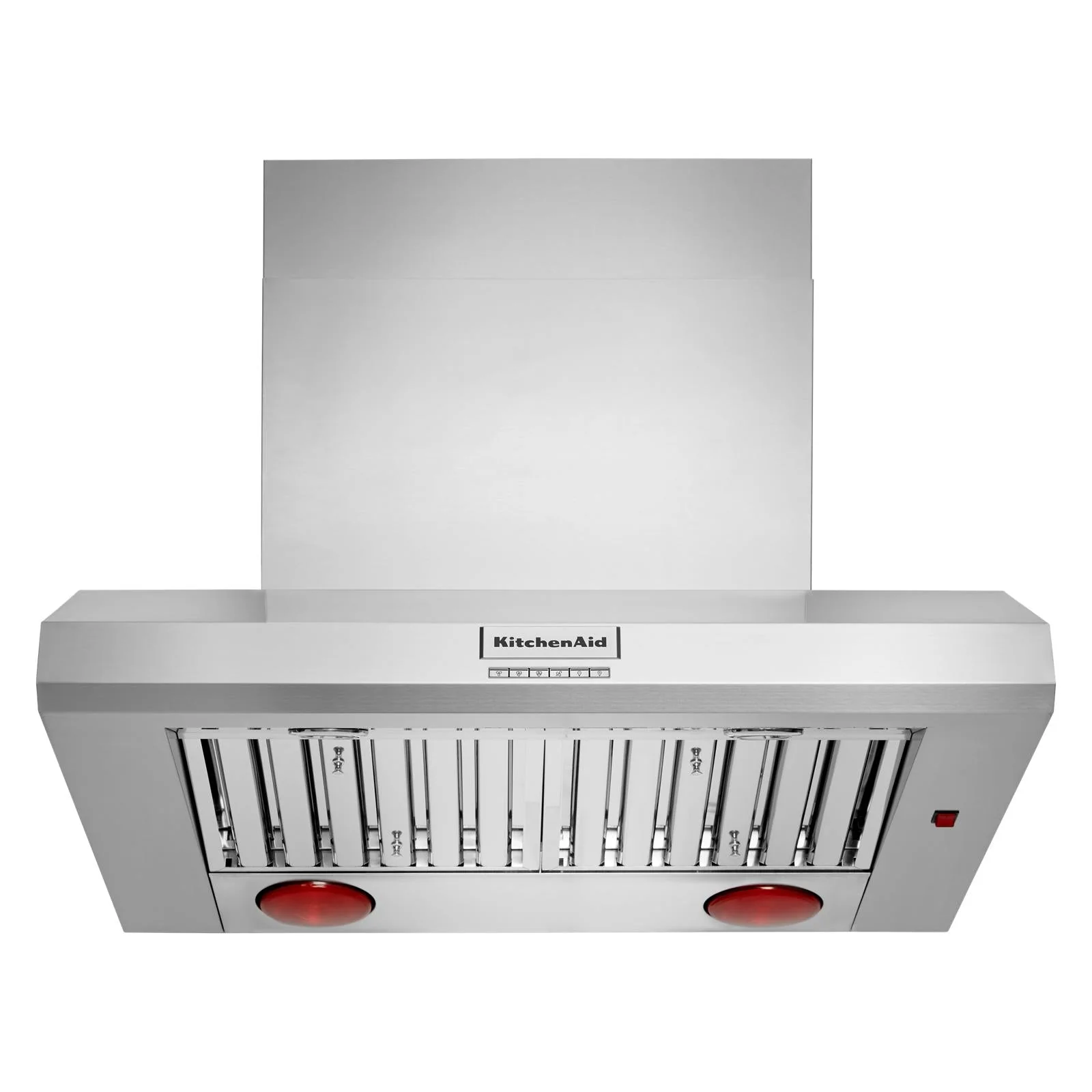 KitchenAid Stainless Steel 36" Commercial-Style Wall-Mount Canopy Range Hood - KVWC956KSS - Image 3
