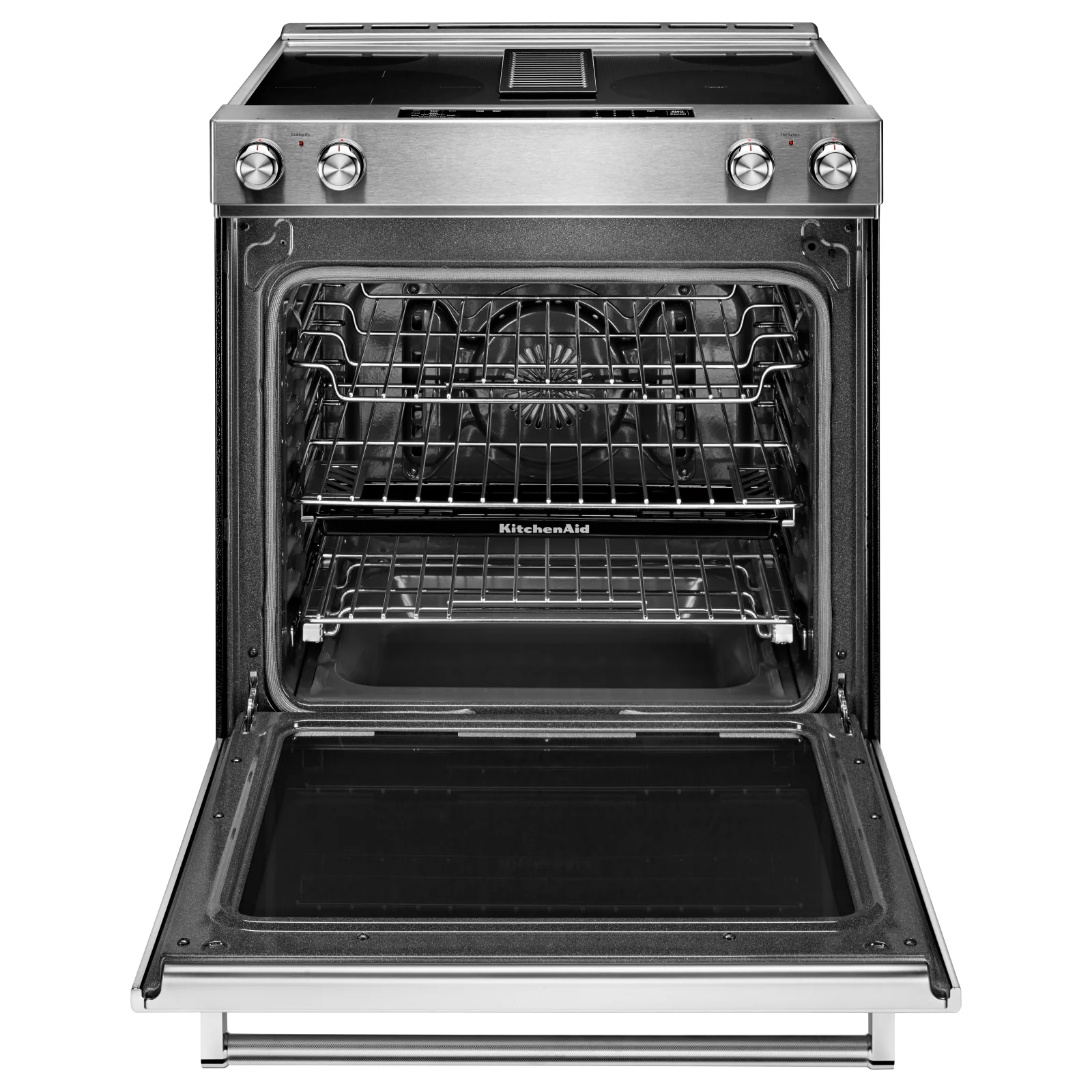 KitchenAid Stainless Steel Slide-In Electric Convection Range (6.4 Cu. Ft.) - KSEG950ESS - Image 2