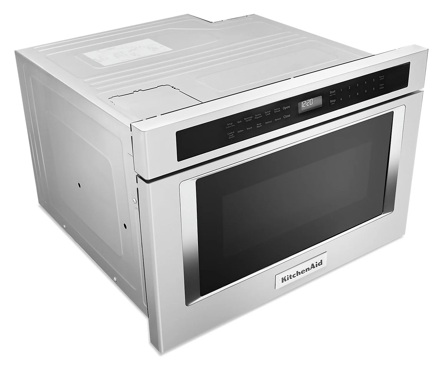 KitchenAid Under-Counter Microwave Oven Drawer - KMBD104GSS - Image 2