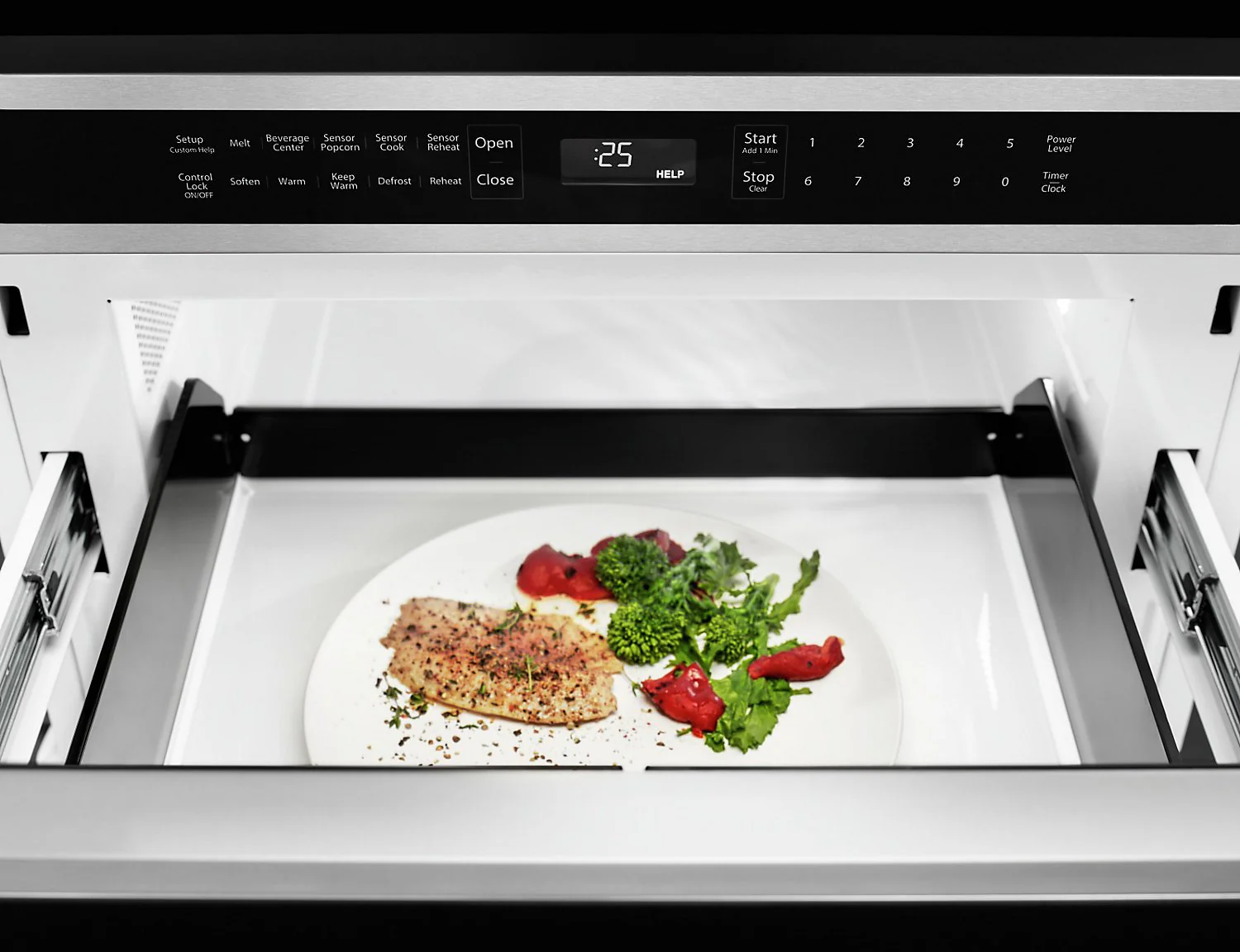 KitchenAid Under-Counter Microwave Oven Drawer - KMBD104GSS - Image 6