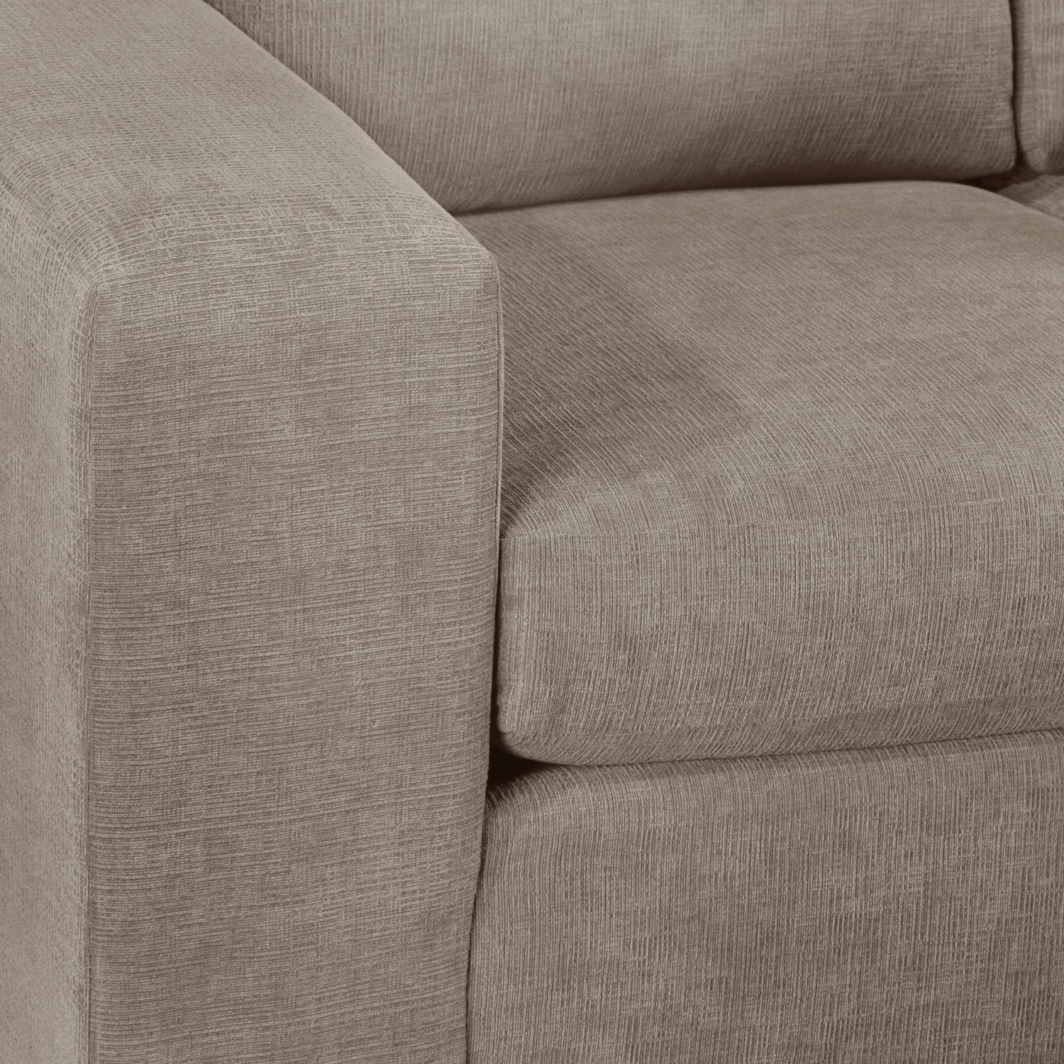 Knox Chaise Sofa - Pewter - Image 7