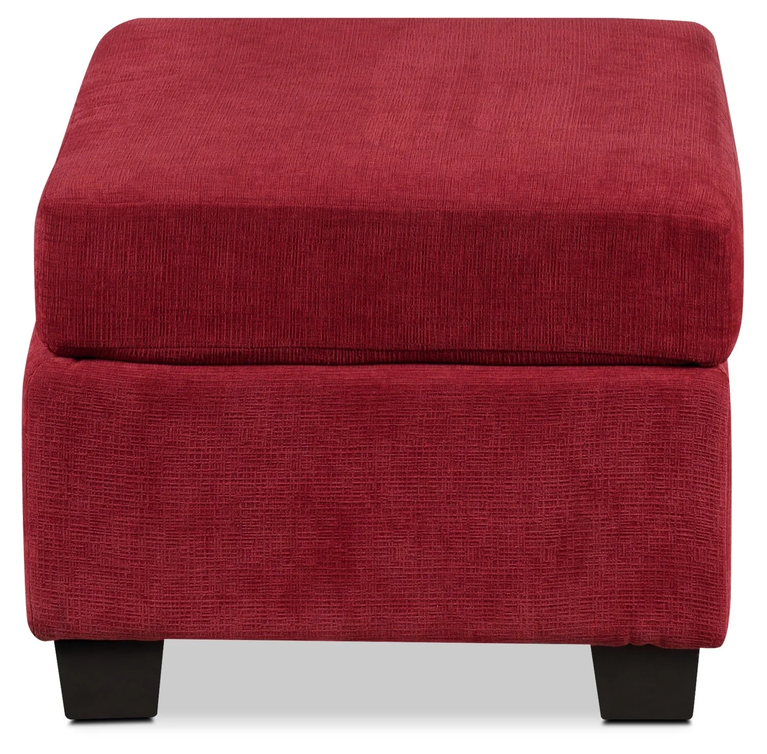 Knox Ottoman - Red - Image 3