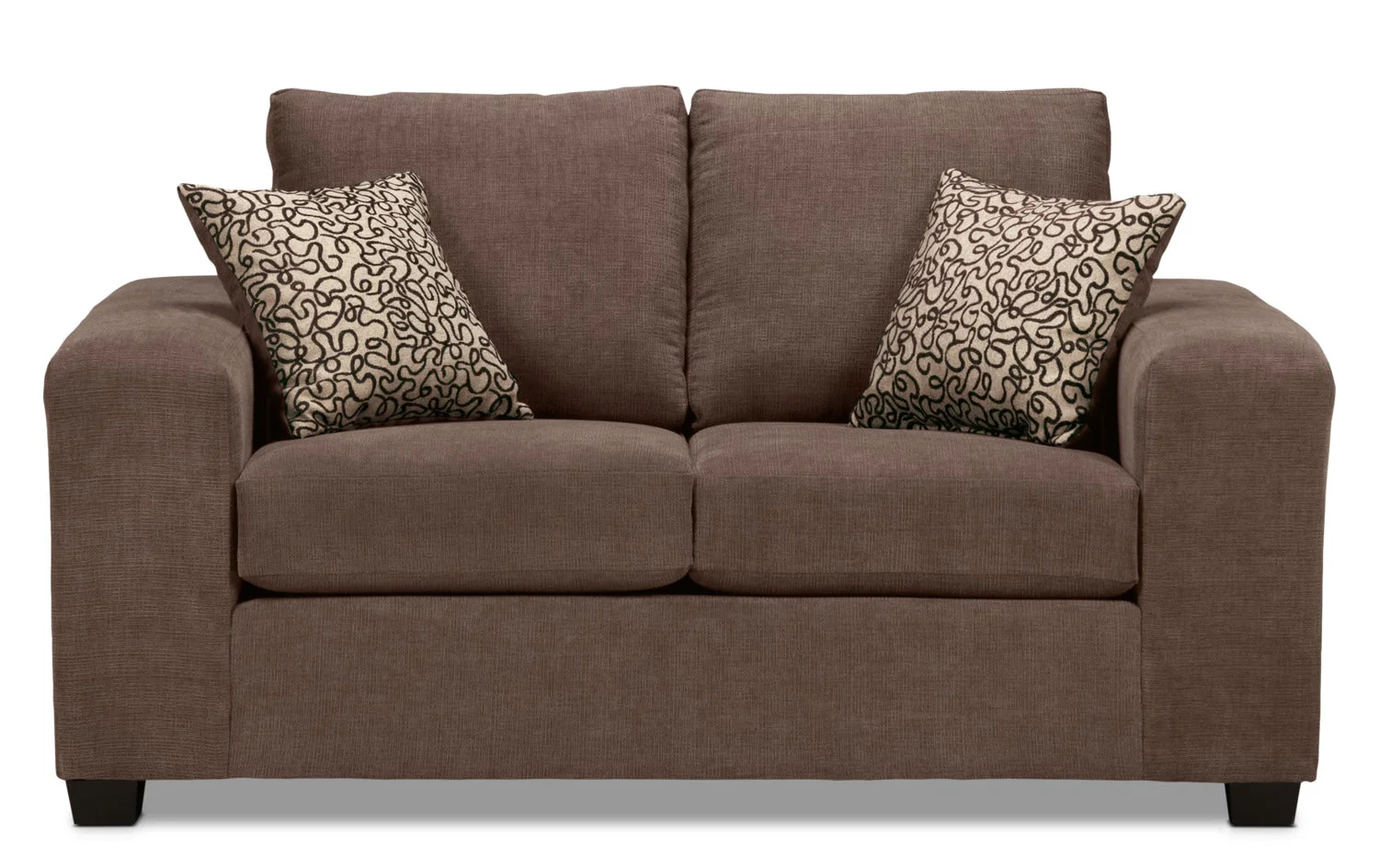 Knox Sofa and Loveseat Set - Light Brown - Image 3