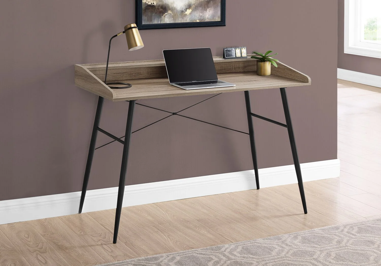 Kornman Desk - Taupe - Image 5