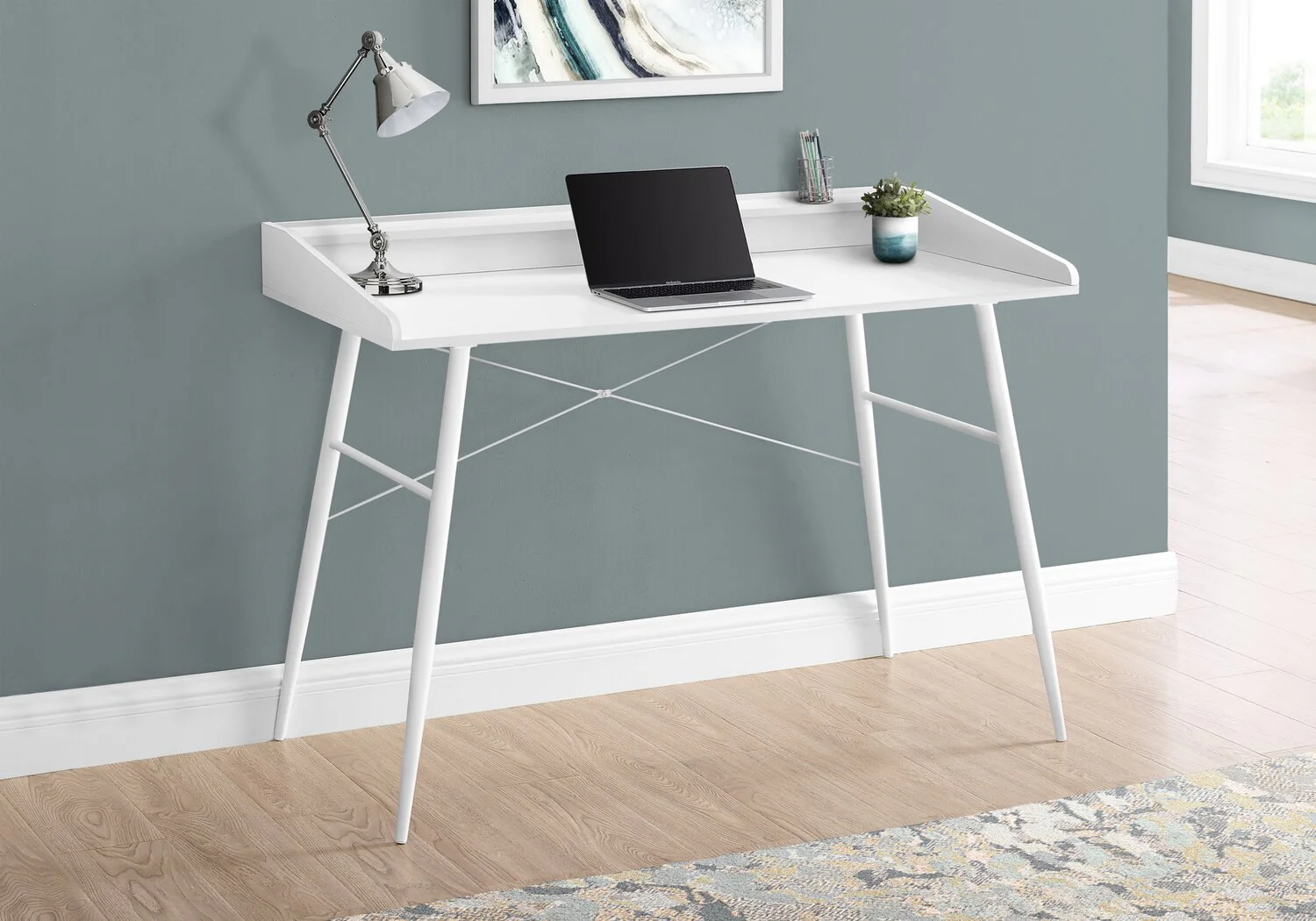 Kornman Desk - White - Image 5