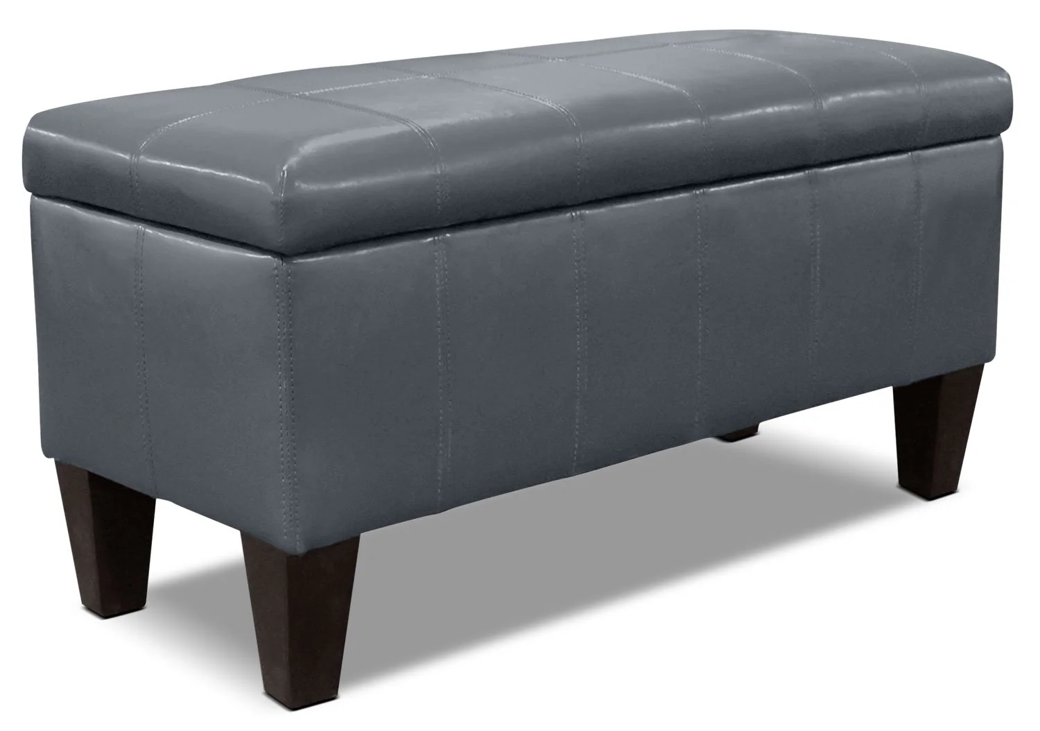 Kresten Accent Storage Ottoman - Grey