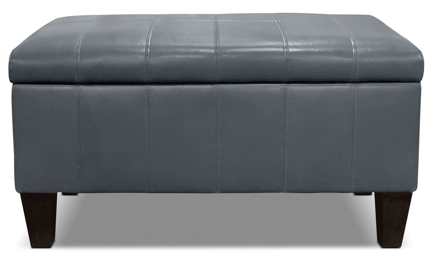 Kresten Accent Storage Ottoman - Grey - Image 2