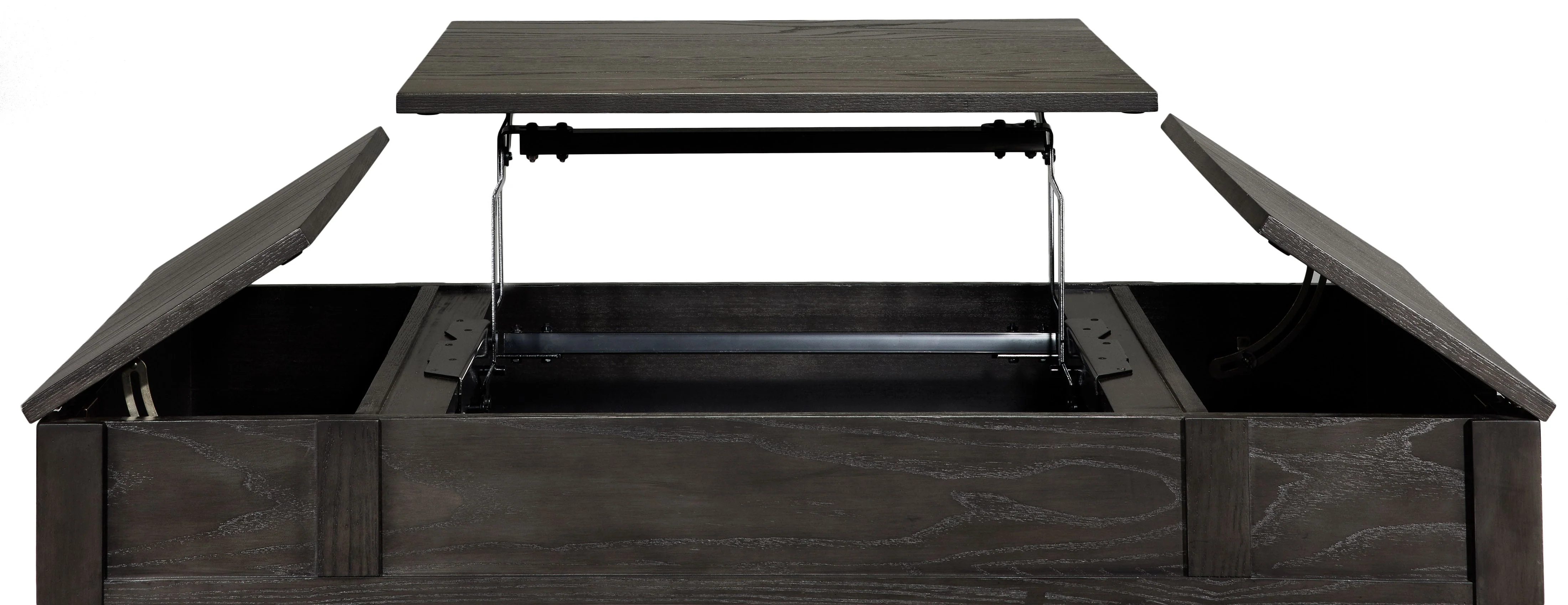 Laken Lift-Top Coffee Table - African Grey - Image 6