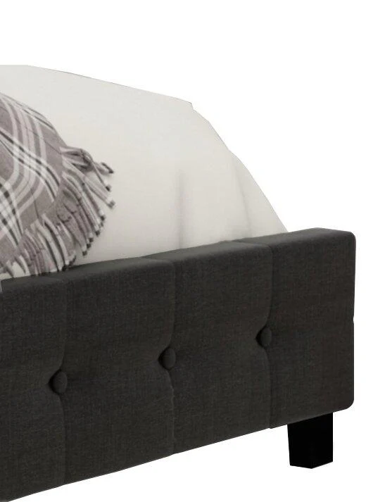 Laramie King Bed - Charcoal - Image 3