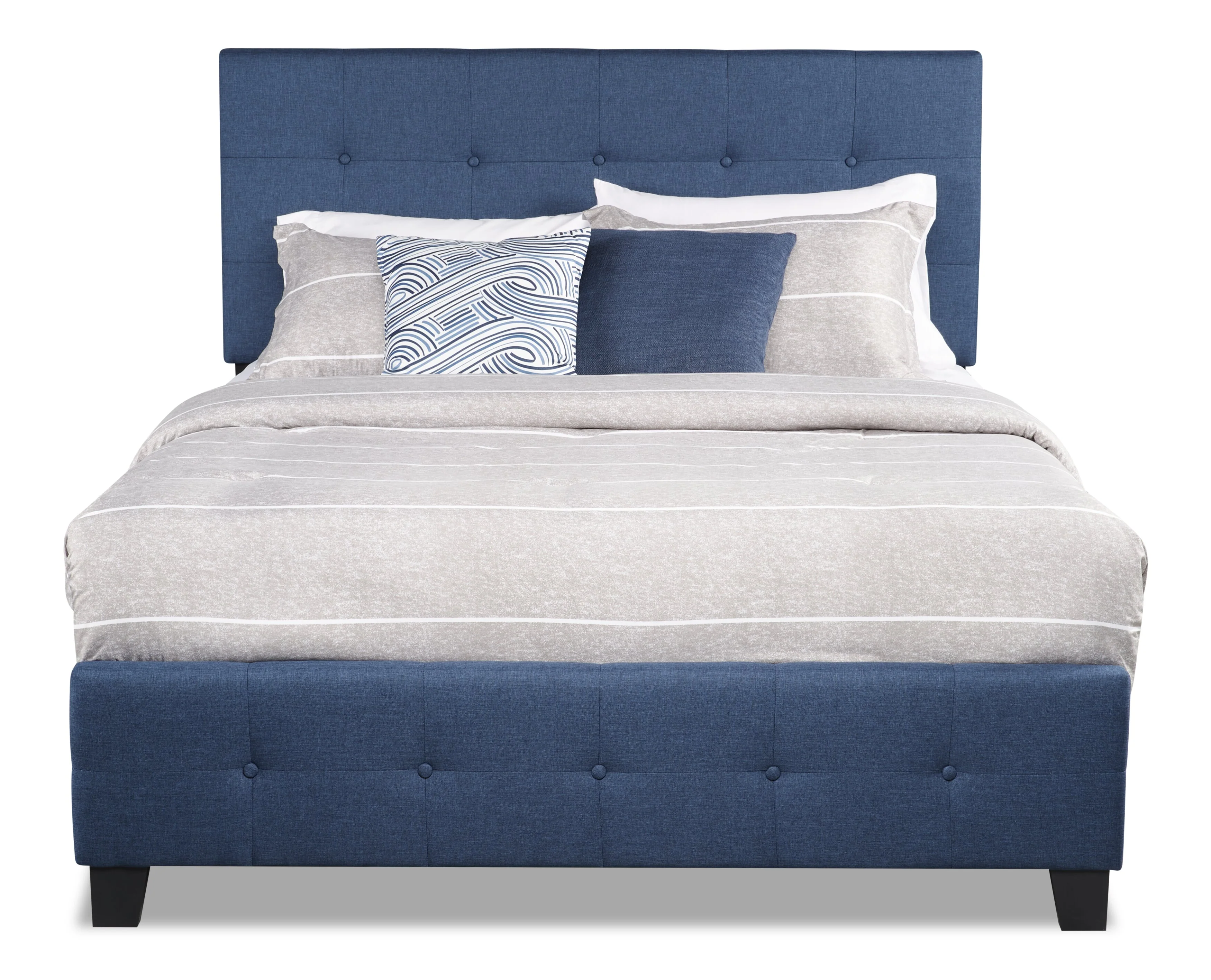 Laramie Queen Bed - Blue - Image 2