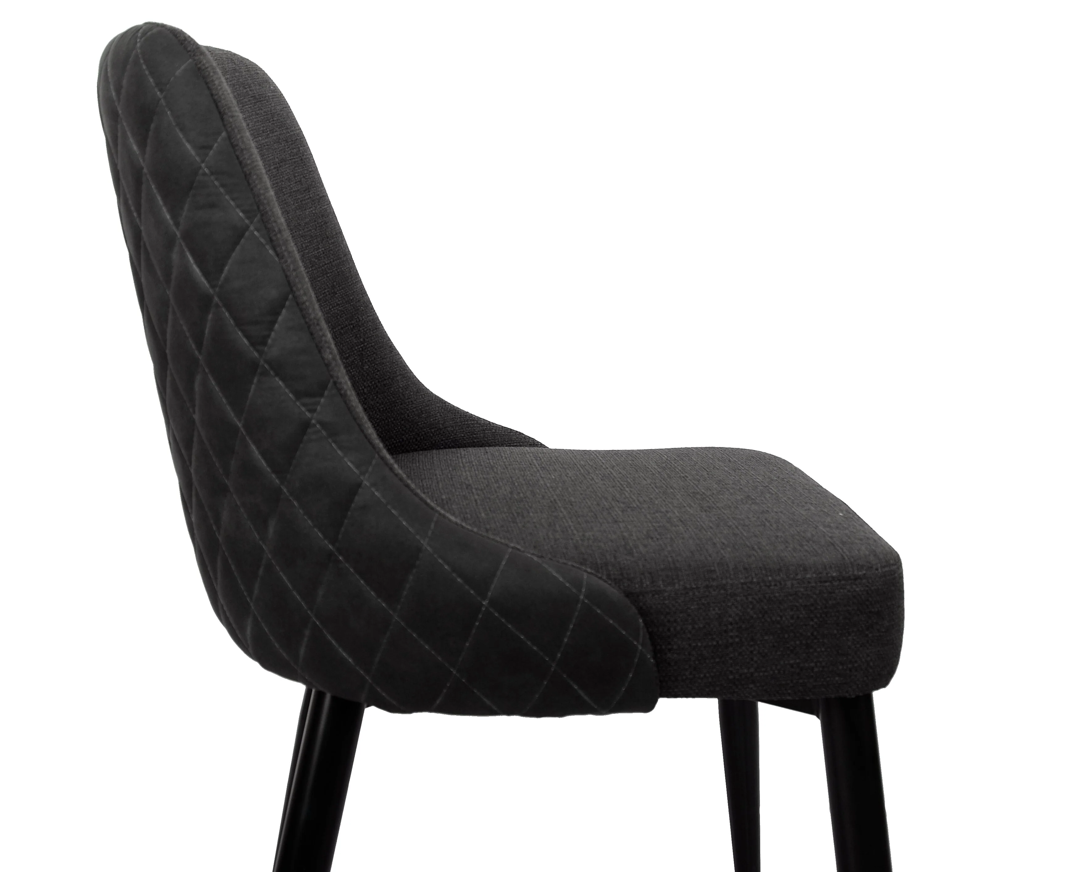 Leicester Dining Chair - Charcoal - Image 5