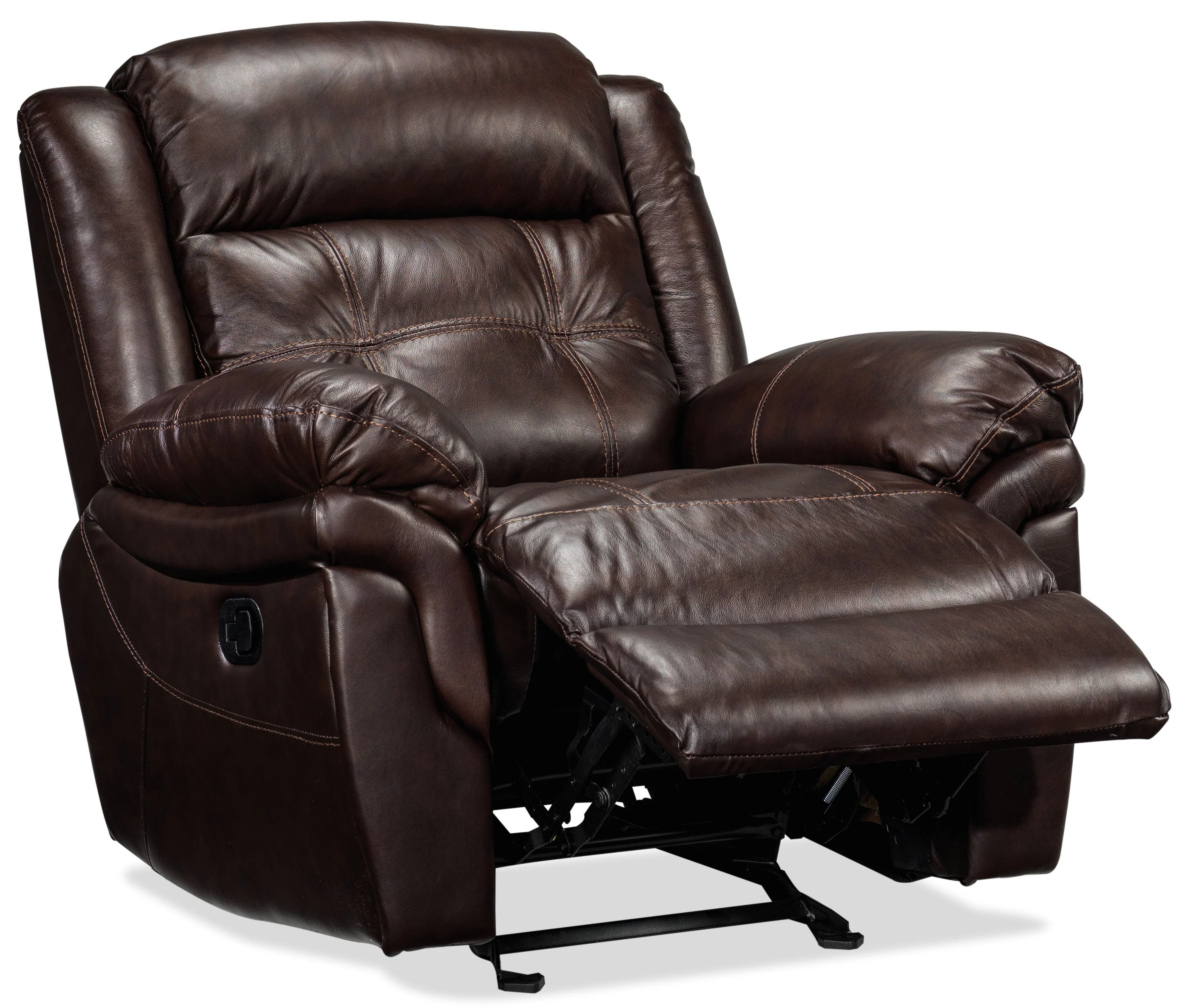 Leighland Recliner - Brown - Image 2