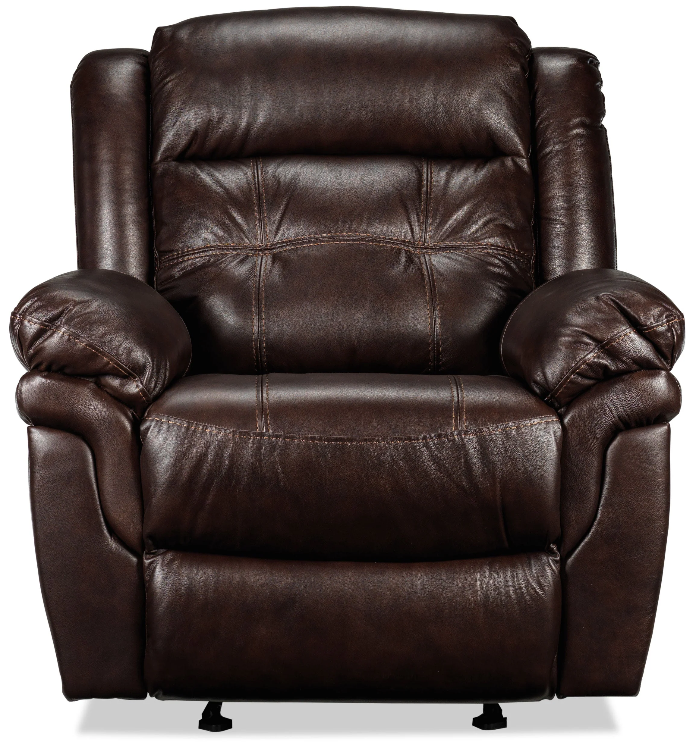 Leighland Recliner - Brown - Image 3