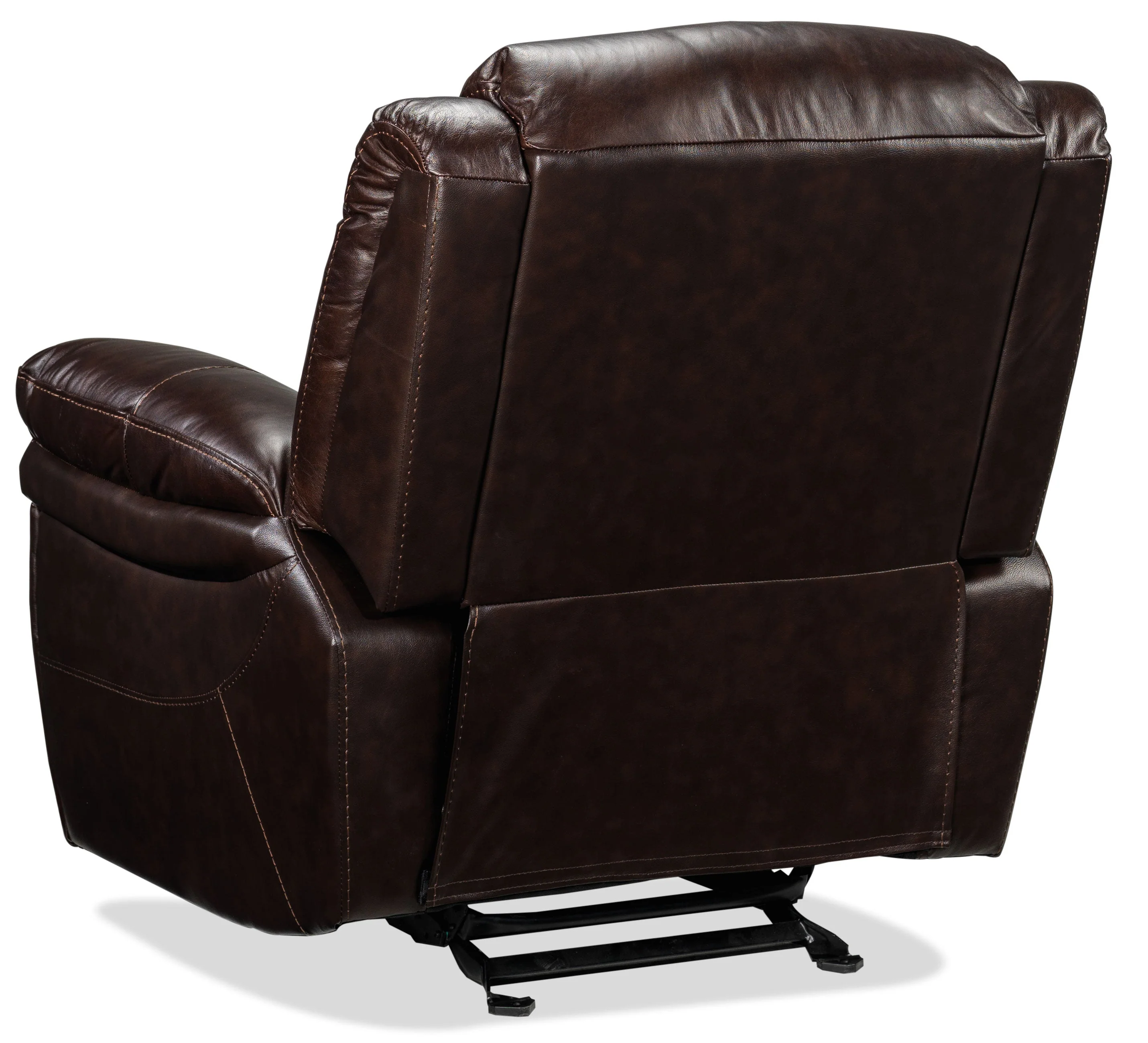 Leighland Recliner - Brown - Image 5