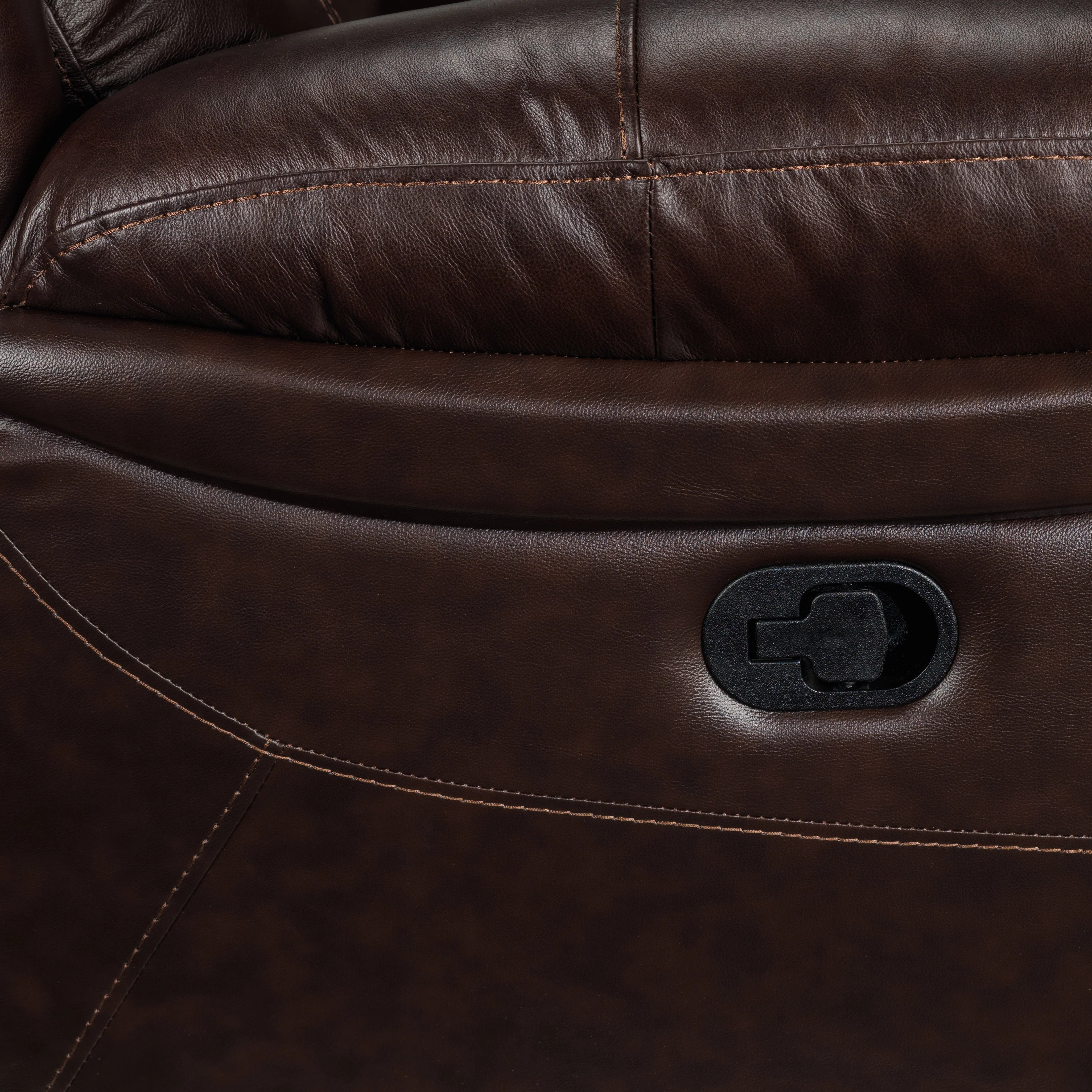 Leighland Recliner - Brown - Image 7
