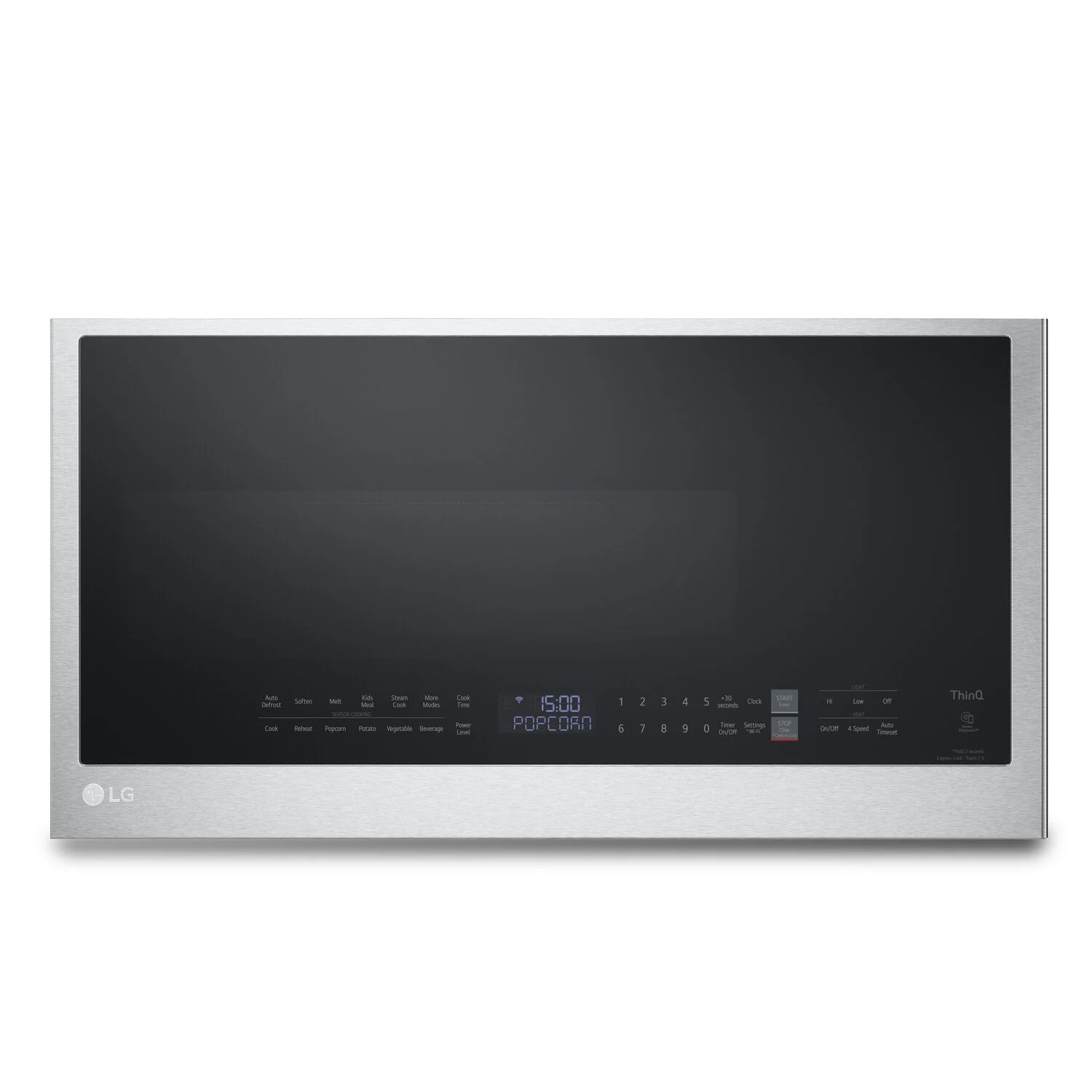 LG 2 Cu. Ft. Smart Over-the-Range Microwave - MVEL2033F - Image 2