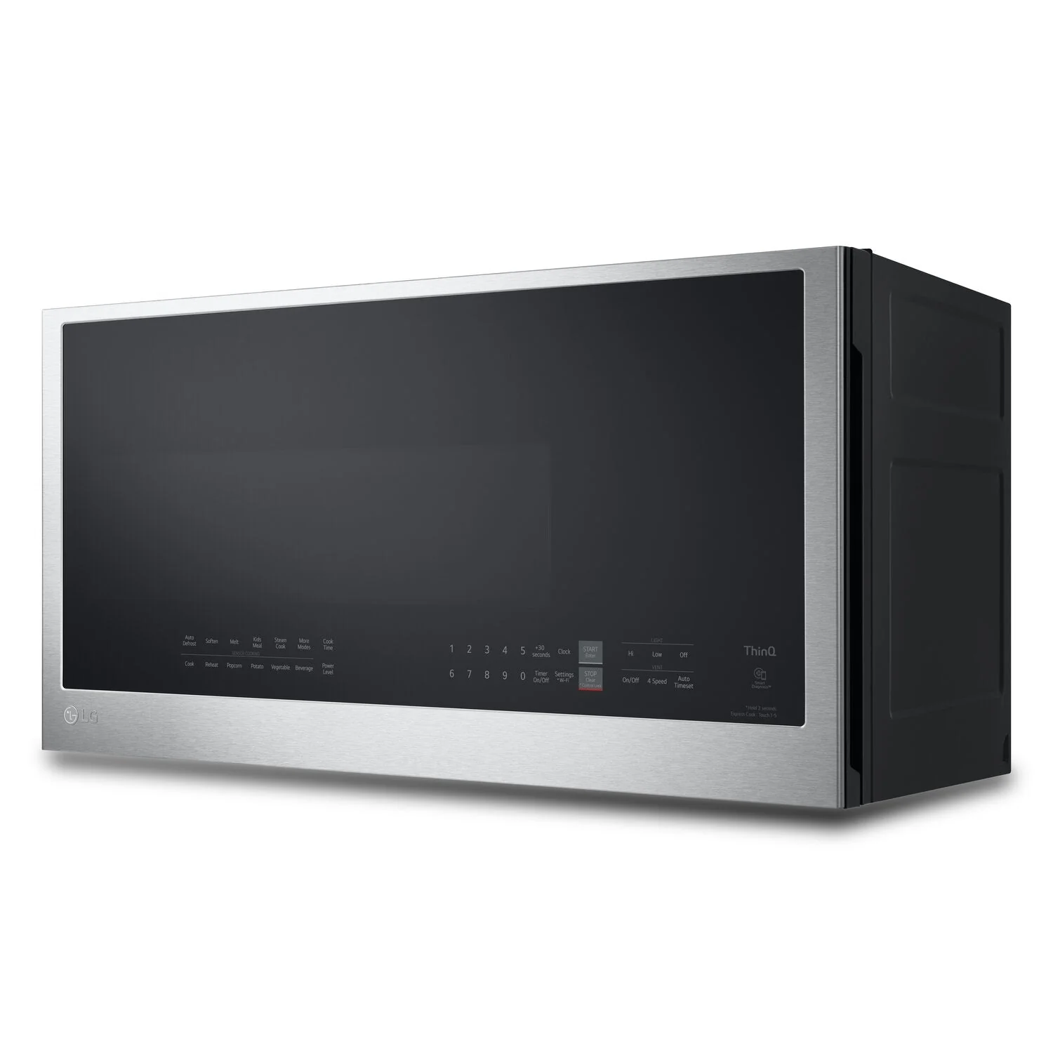 LG 2 Cu. Ft. Smart Over-the-Range Microwave - MVEL2033F - Image 3