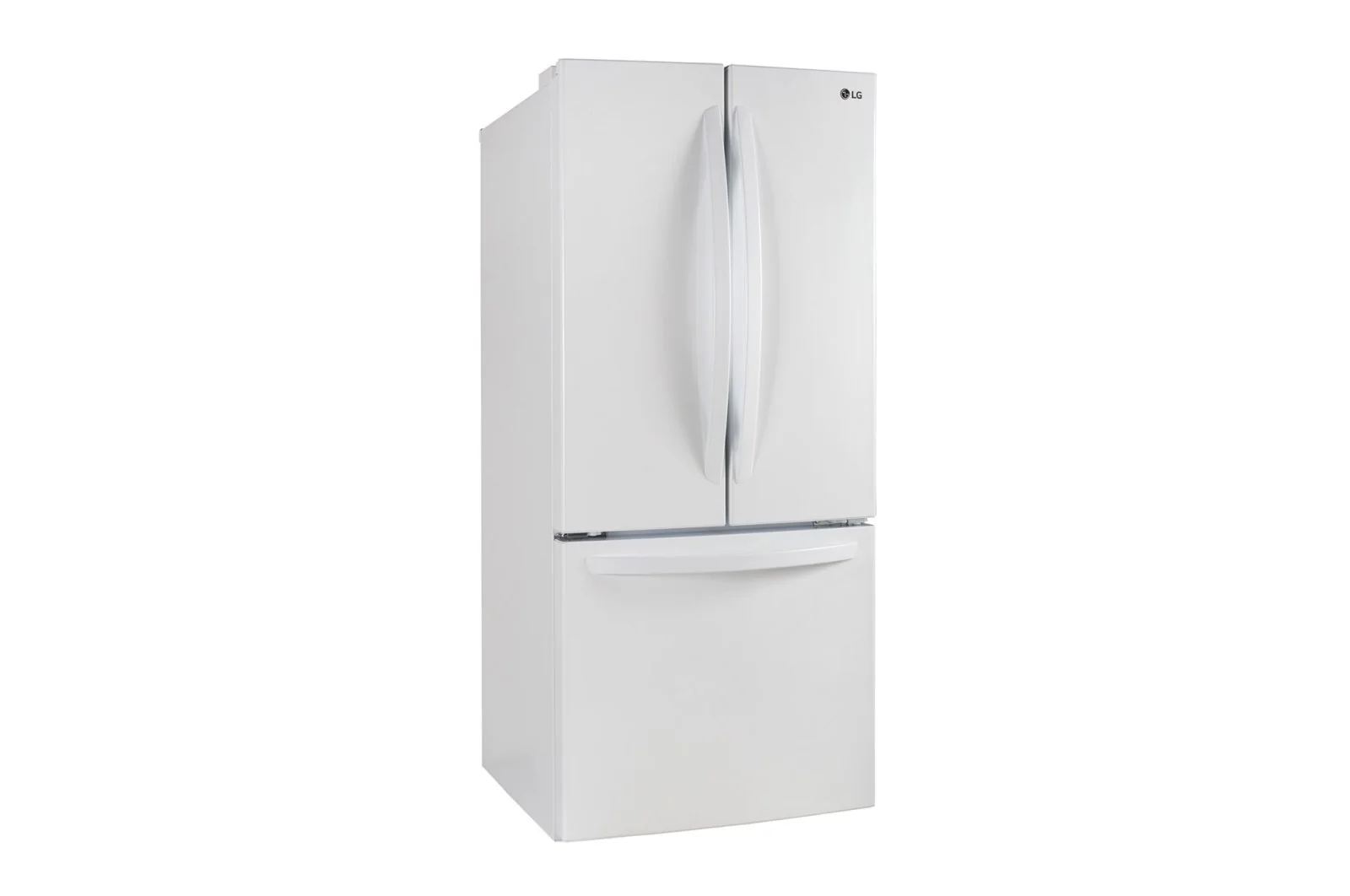 LG 21.8 Cu. Ft. 3-Door French Door Refrigerator - LRFNS2200W - Image 2