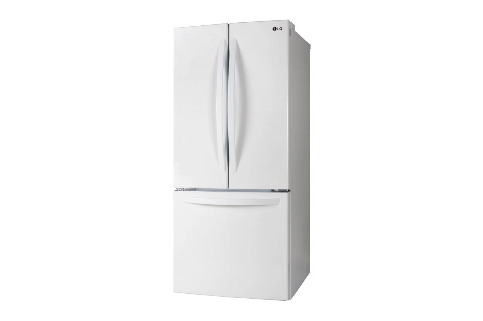 LG 21.8 Cu. Ft. 3-Door French Door Refrigerator - LRFNS2200W - Image 3