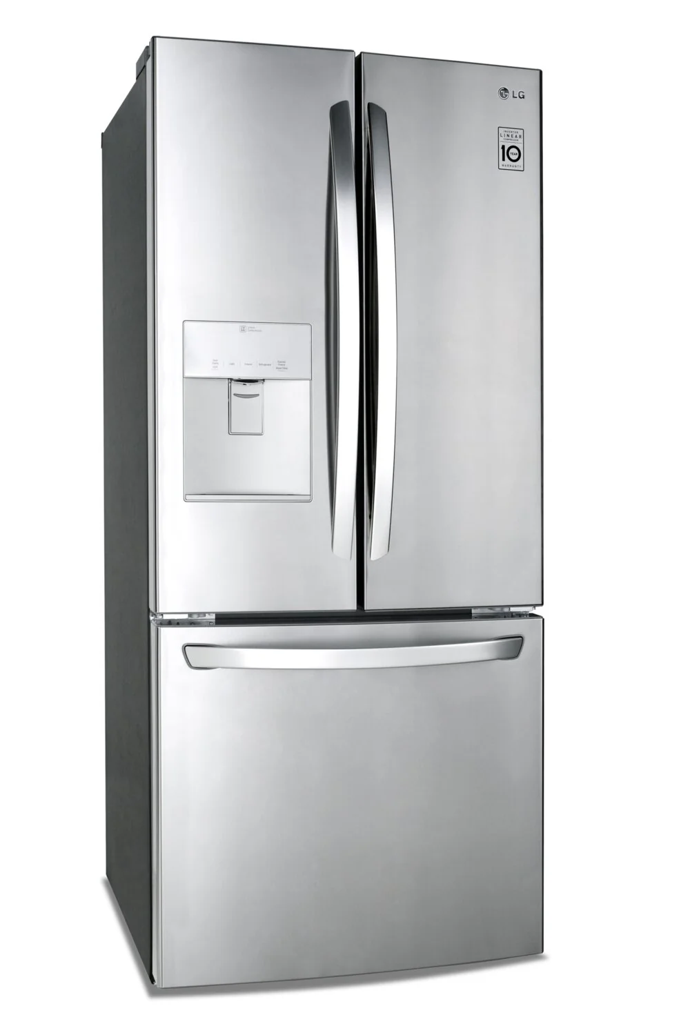LG 21.8 Cu. Ft. French-Door Refrigerator with Exterior Water Dispenser- LRFWS2200S - Image 2