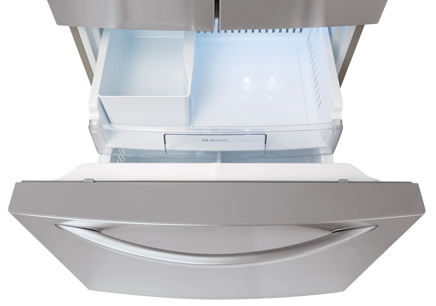 LG 21.8 Cu. Ft. French-Door Refrigerator with Exterior Water Dispenser- LRFWS2200S - Image 4