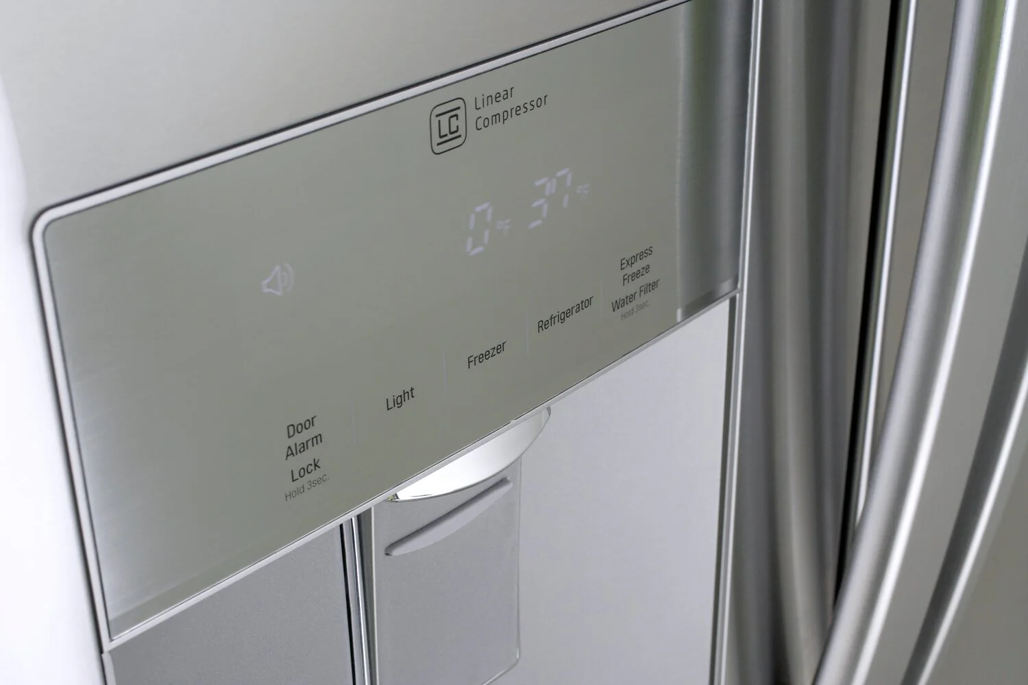 LG 21.8 Cu. Ft. French-Door Refrigerator with Exterior Water Dispenser- LRFWS2200S - Image 5