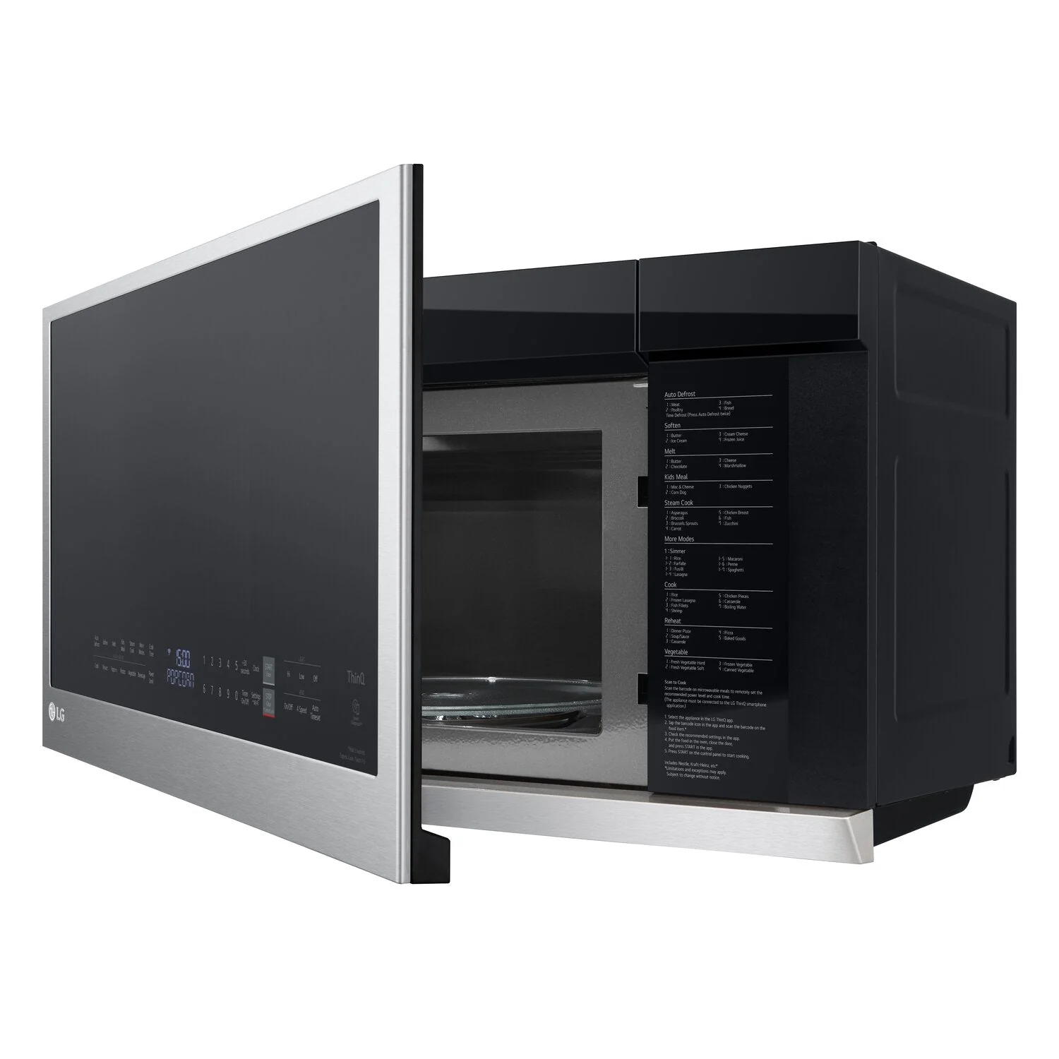LG 2.1 Cu. Ft. Smart Over-the-Range Microwave with ExtendaVent™ - MVEL2137F - Image 5