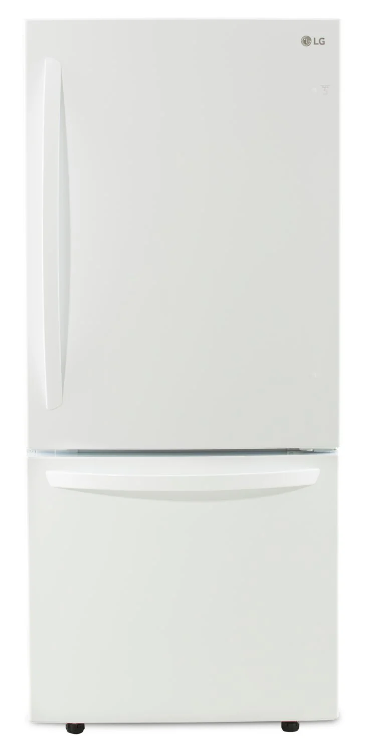 LG 22 Cu. Ft. Bottom-Freezer Refrigerator - LRDNS2200W