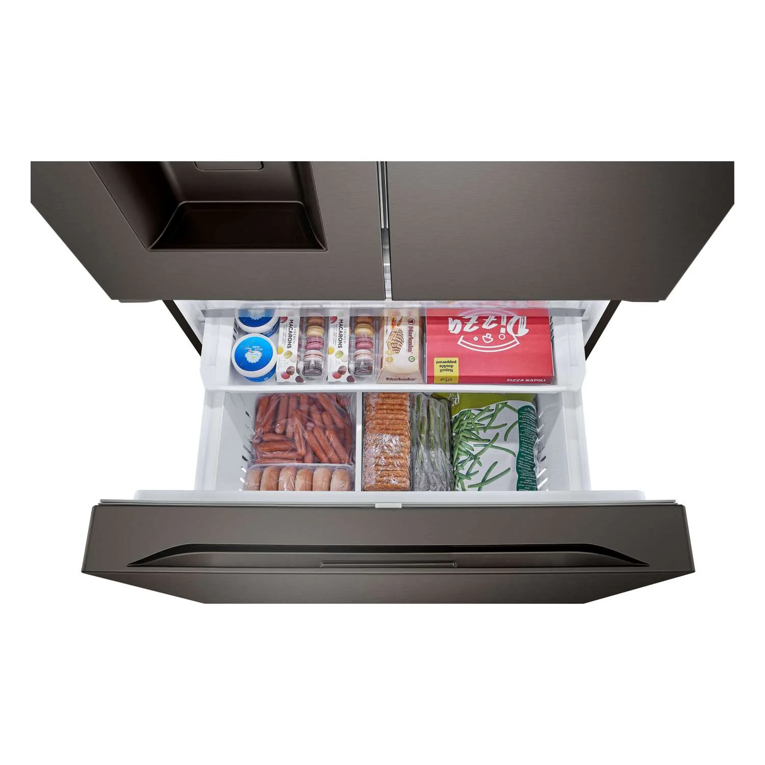 LG 26 cu. ft. Smart Counter-Depth MAX™ Black Stainless Steel French Door Refrigerator with Four Types of Ice - LRYXC2606D - Image 13