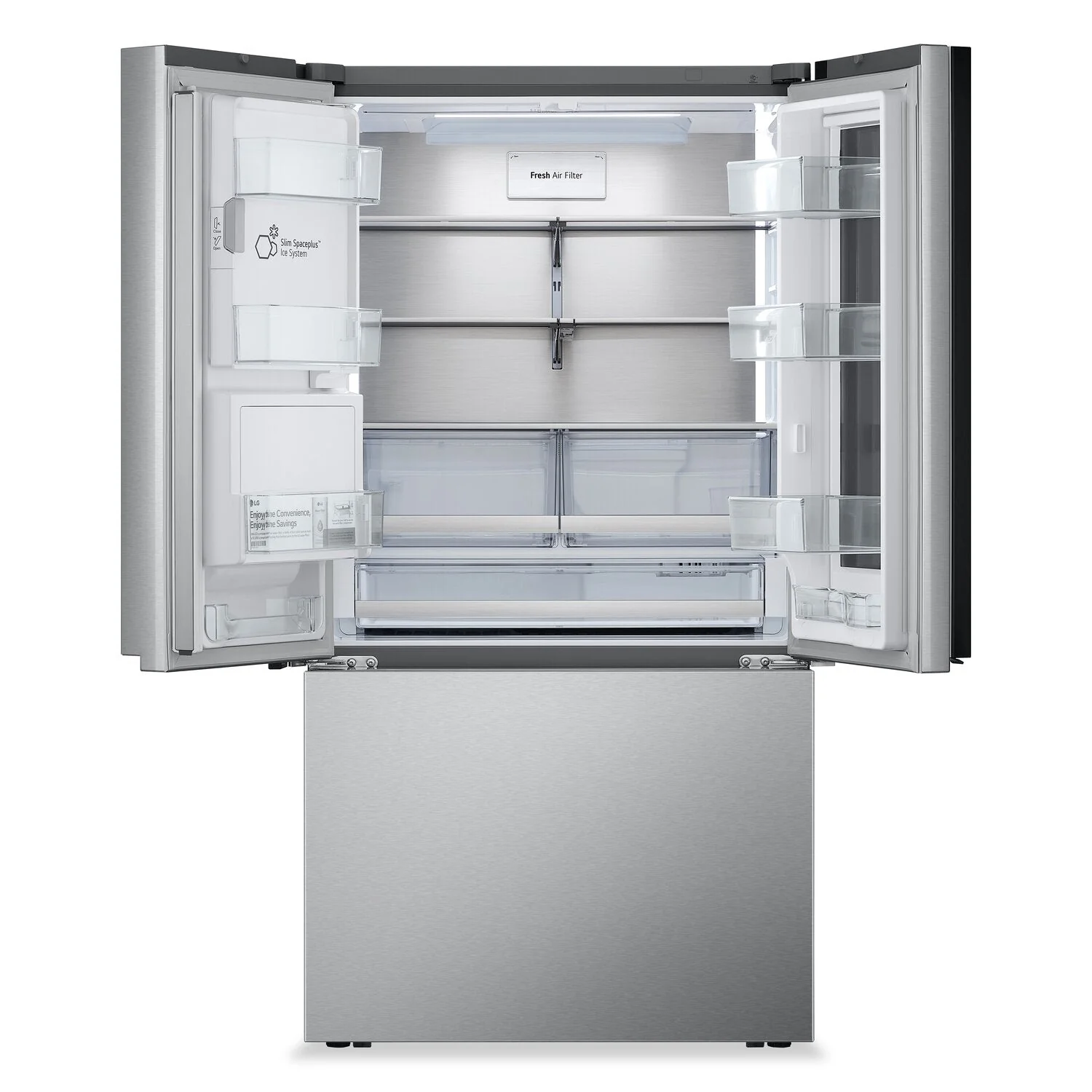 LG 26 Cu. Ft. Smart InstaView® Counter-Depth MAX™ Refrigerator - LRYKC2606S - Image 6
