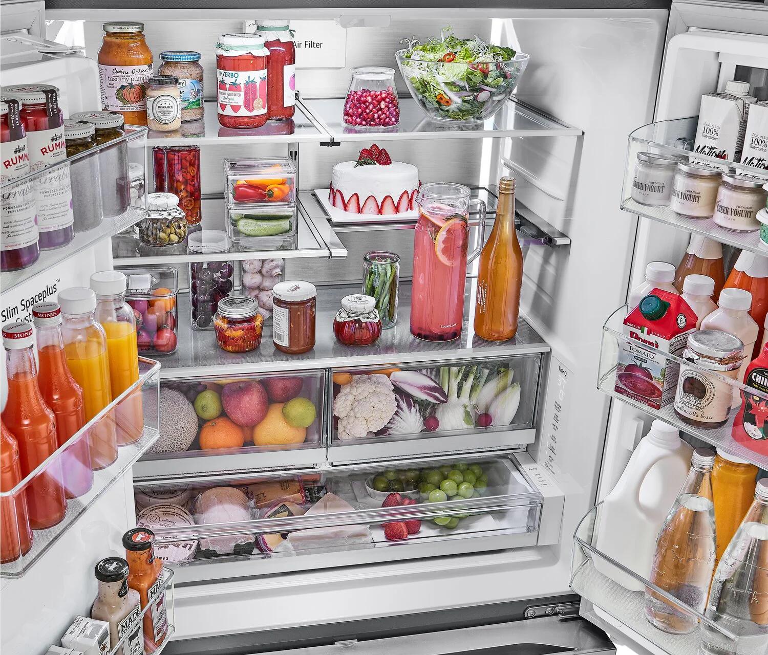 LG 26 Cu. Ft. Smart InstaView® Counter-Depth MAX™ Refrigerator - LRYKC2606S - Image 9