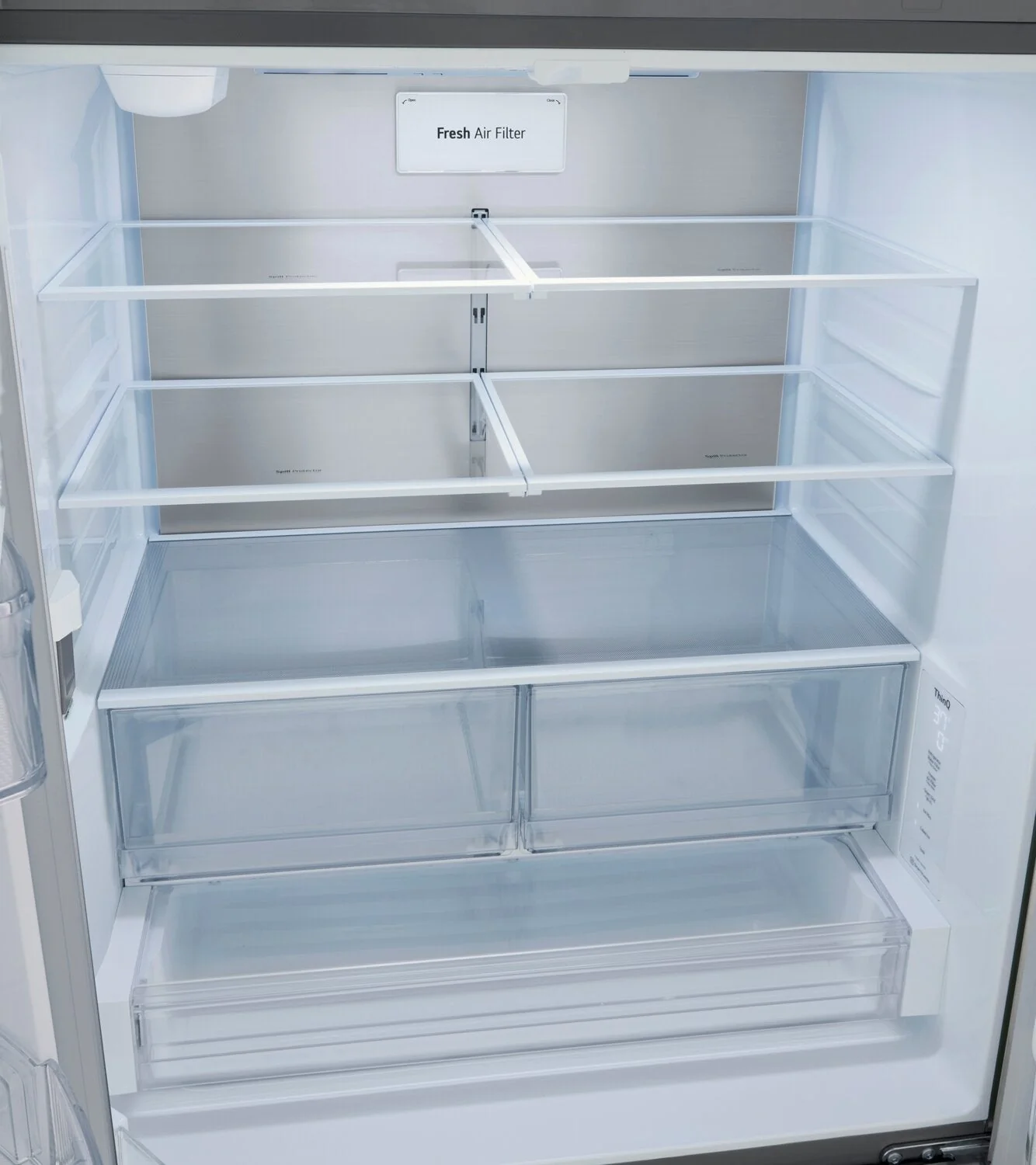 LG 26.5 Cu. Ft. Counter-Depth French-Door Refrigerator - LRFLC2706S - Image 4