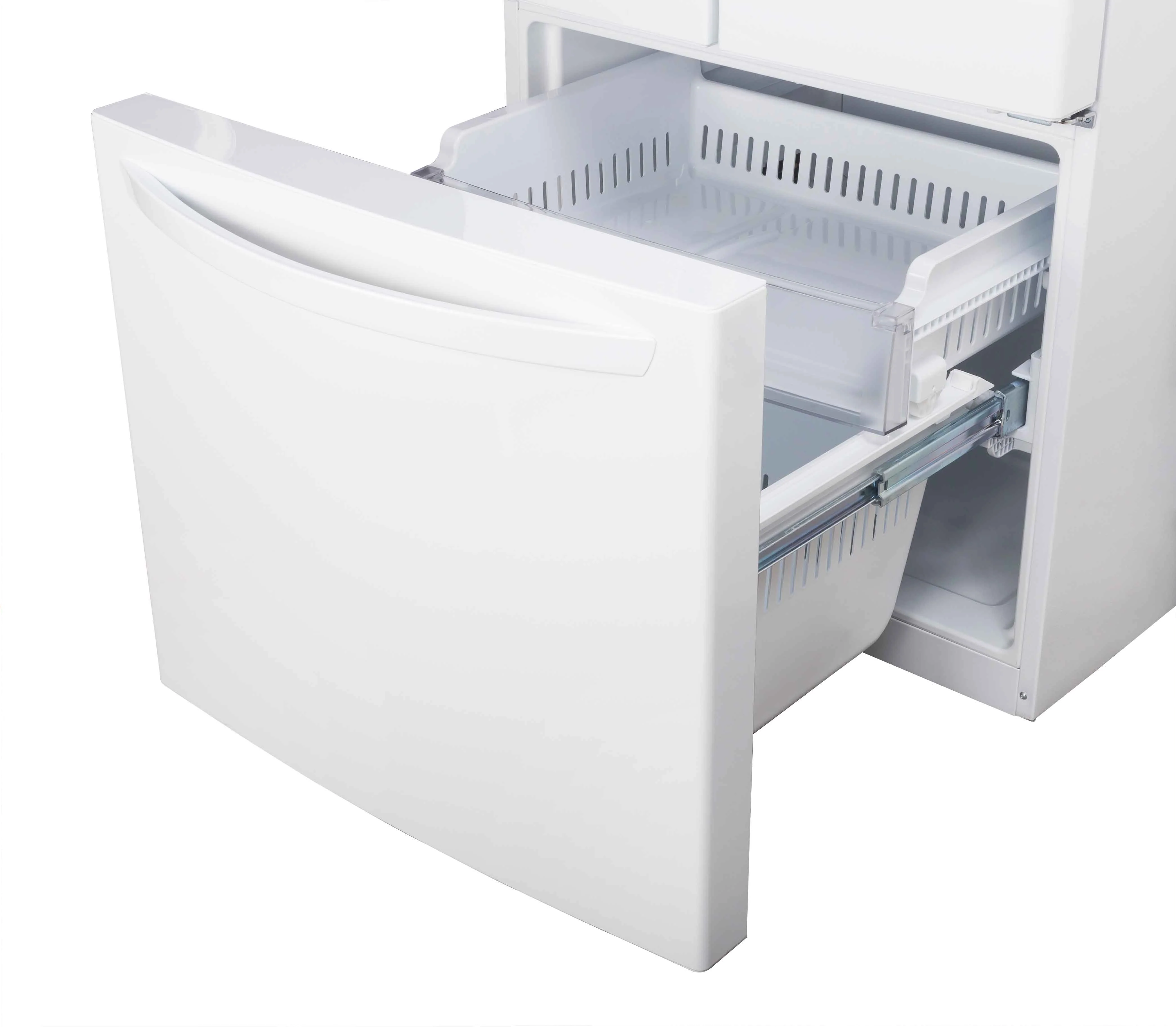 LG 30" White French Door Refrigerator (22 cu. ft.) - LRFNS2200W - Image 8